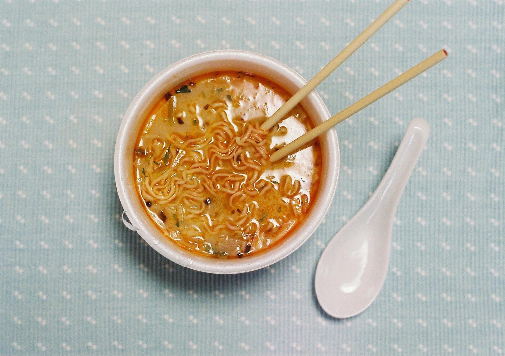 spicy instant ramen