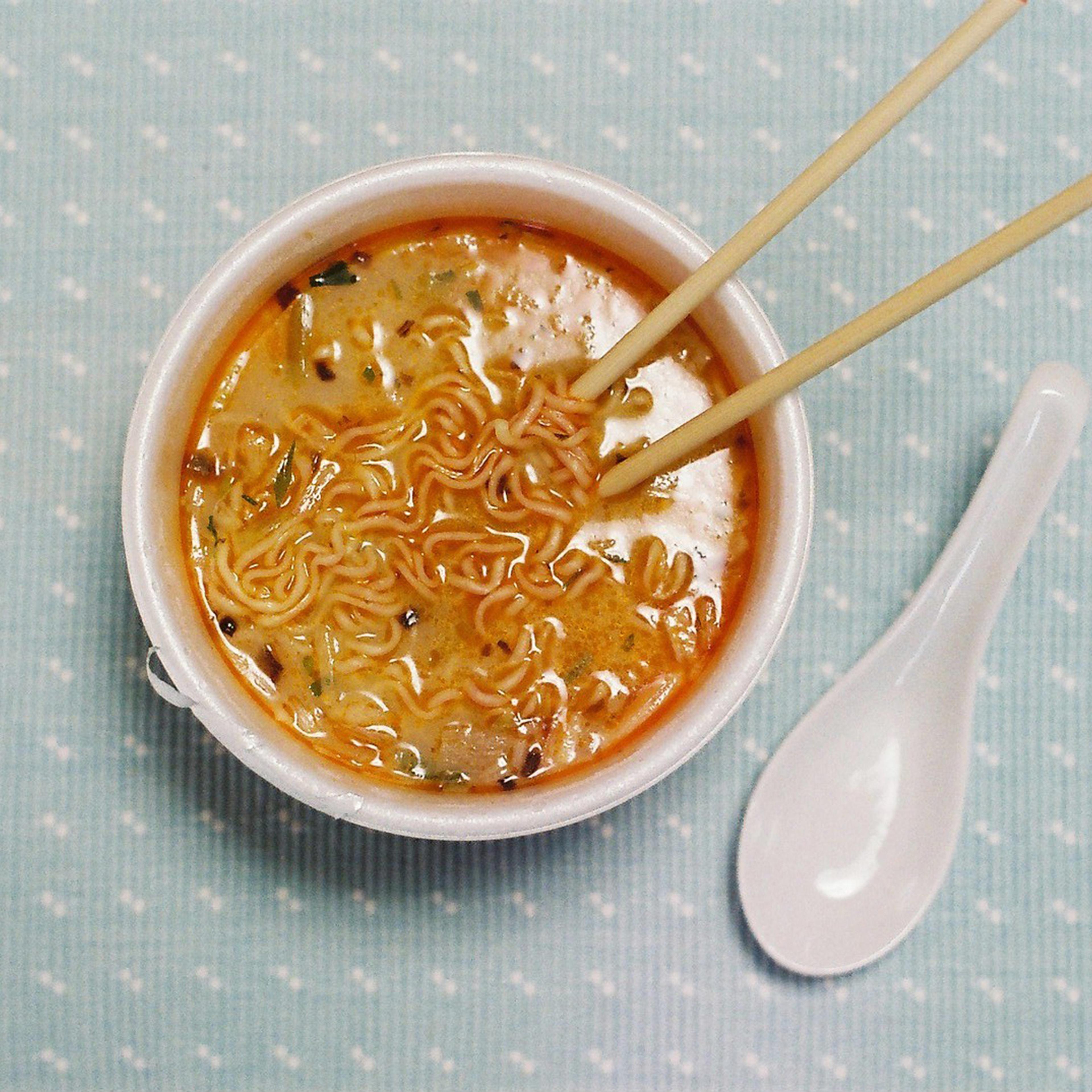 spicy instant ramen