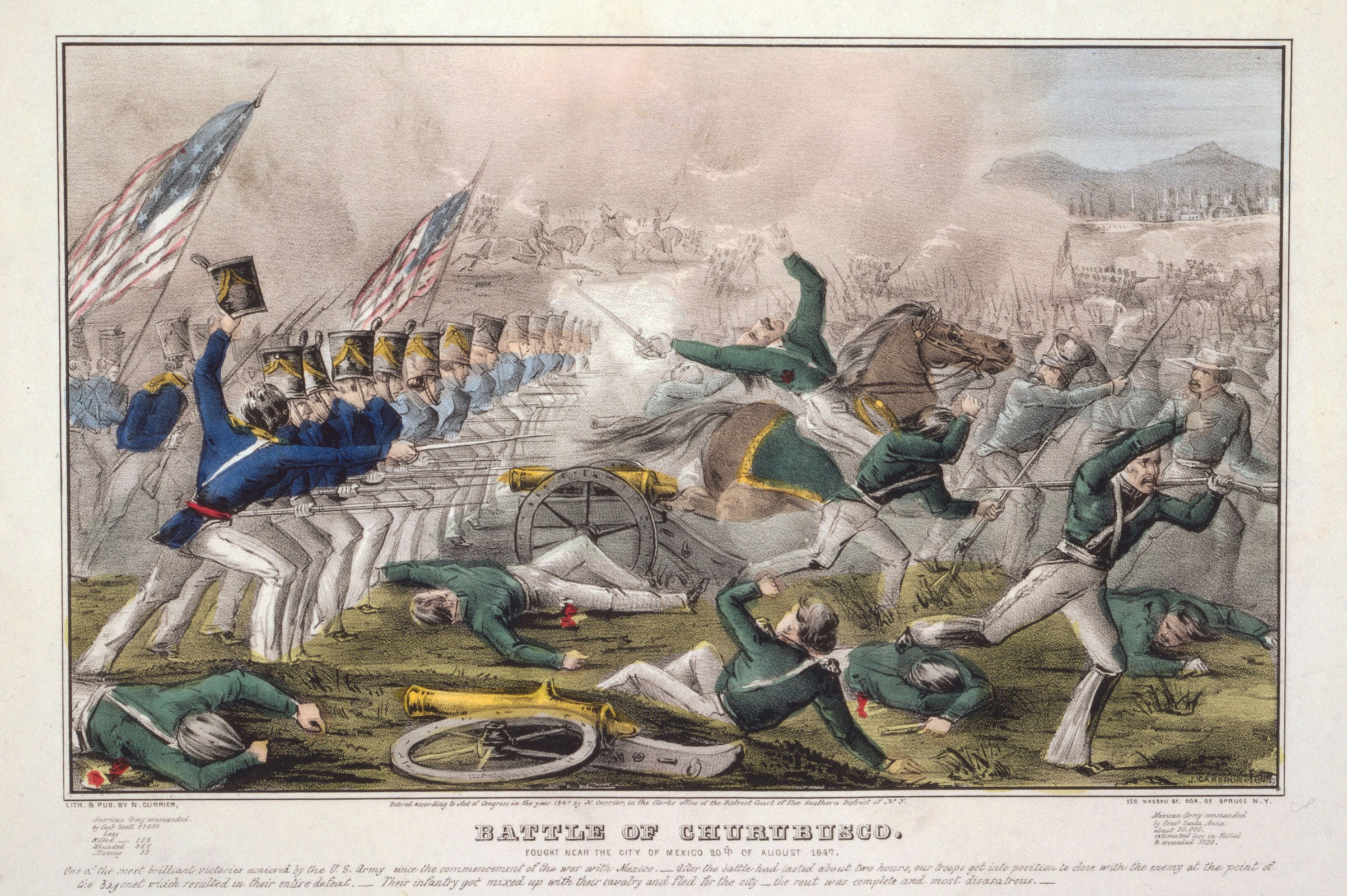 Mexican-American War 1846-1848.