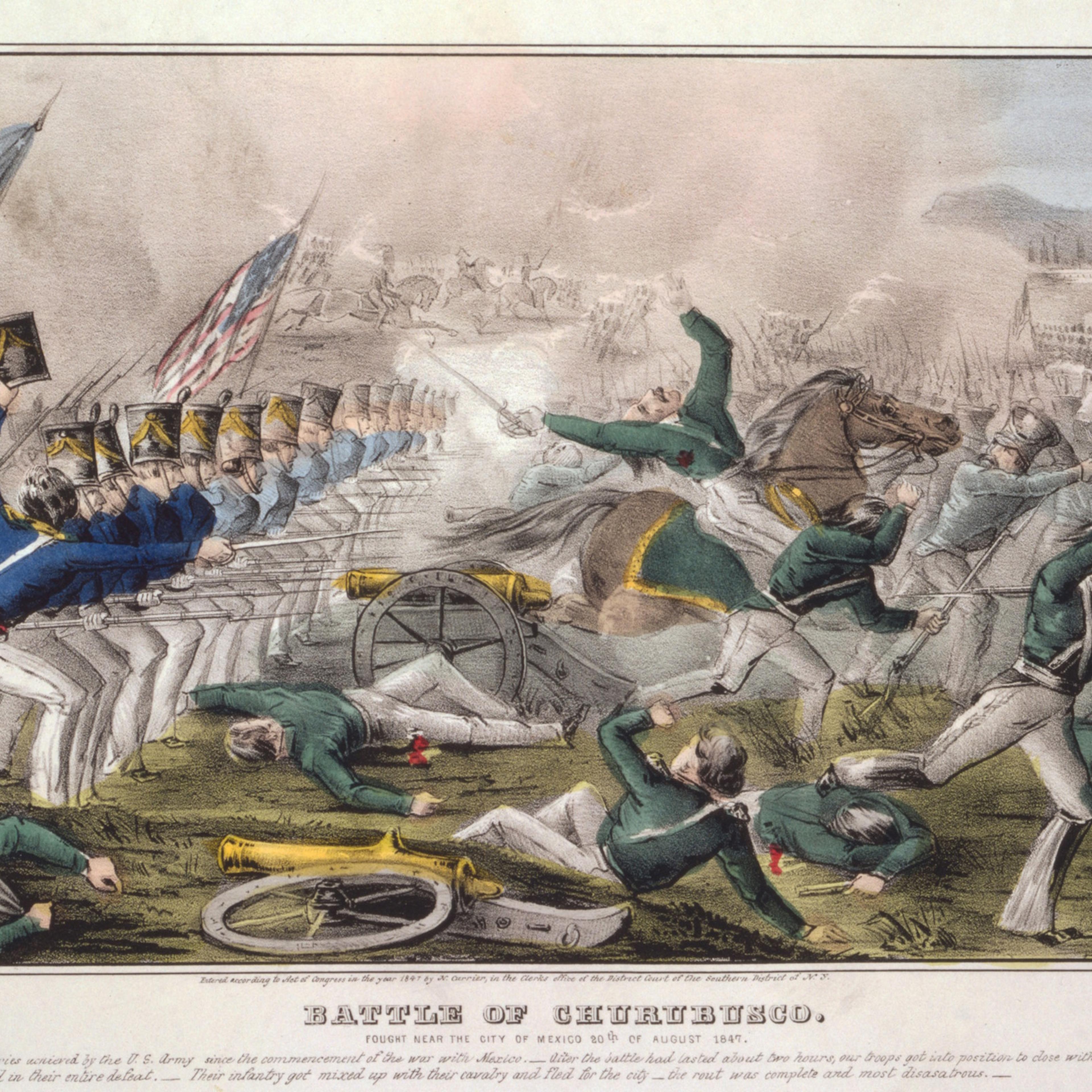 Mexican-American War 1846-1848.