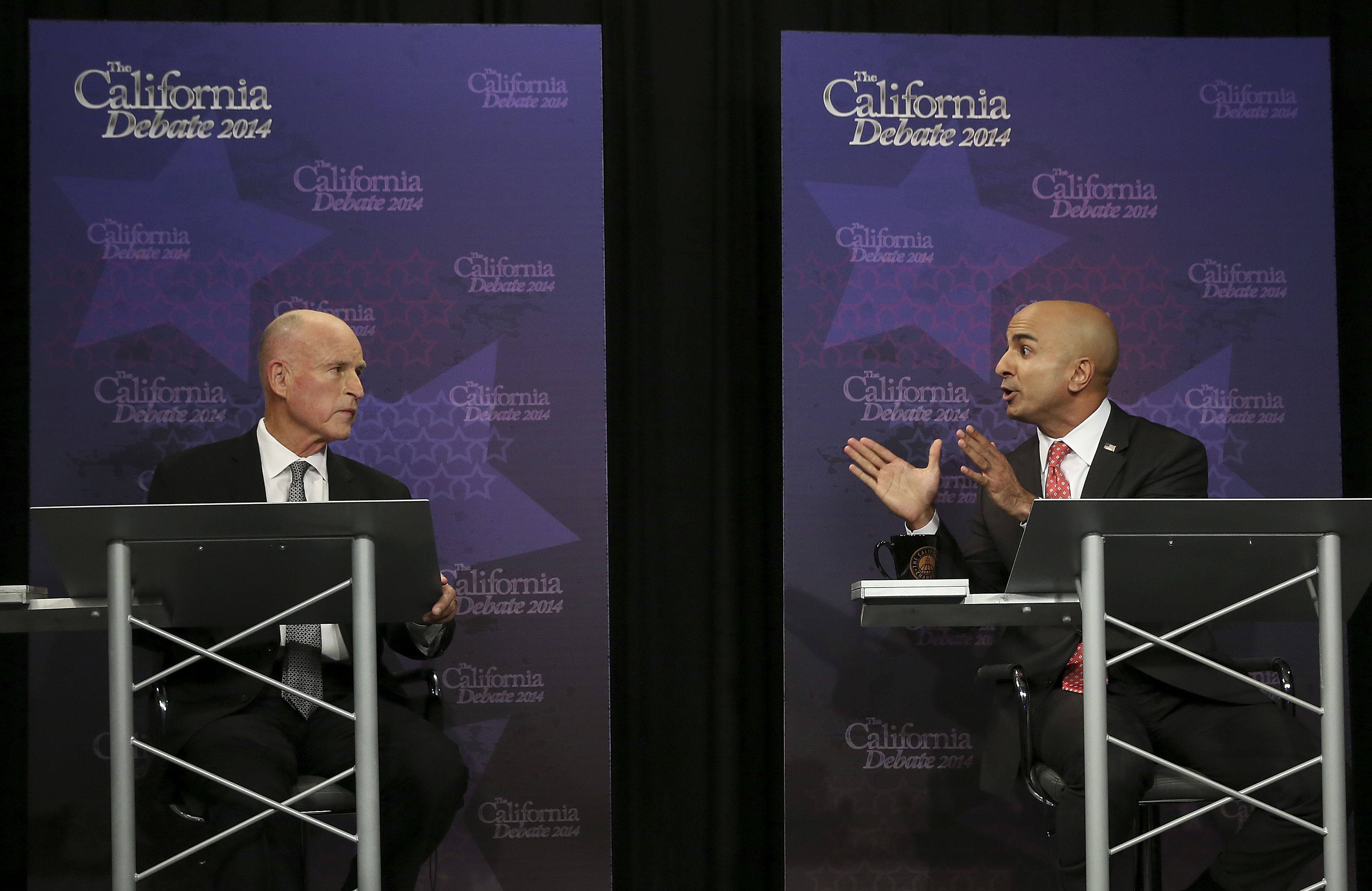 Jerry Brown, Neel Kashkari