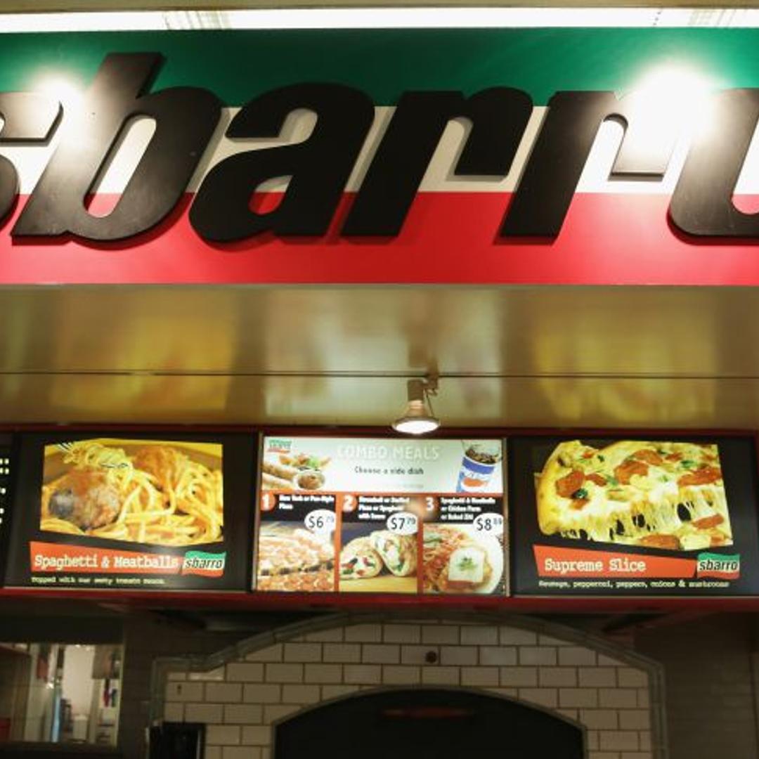 Sbarro Pizza Chain Files For Chapter 11 Bankruptcy For Second Time Since 2011