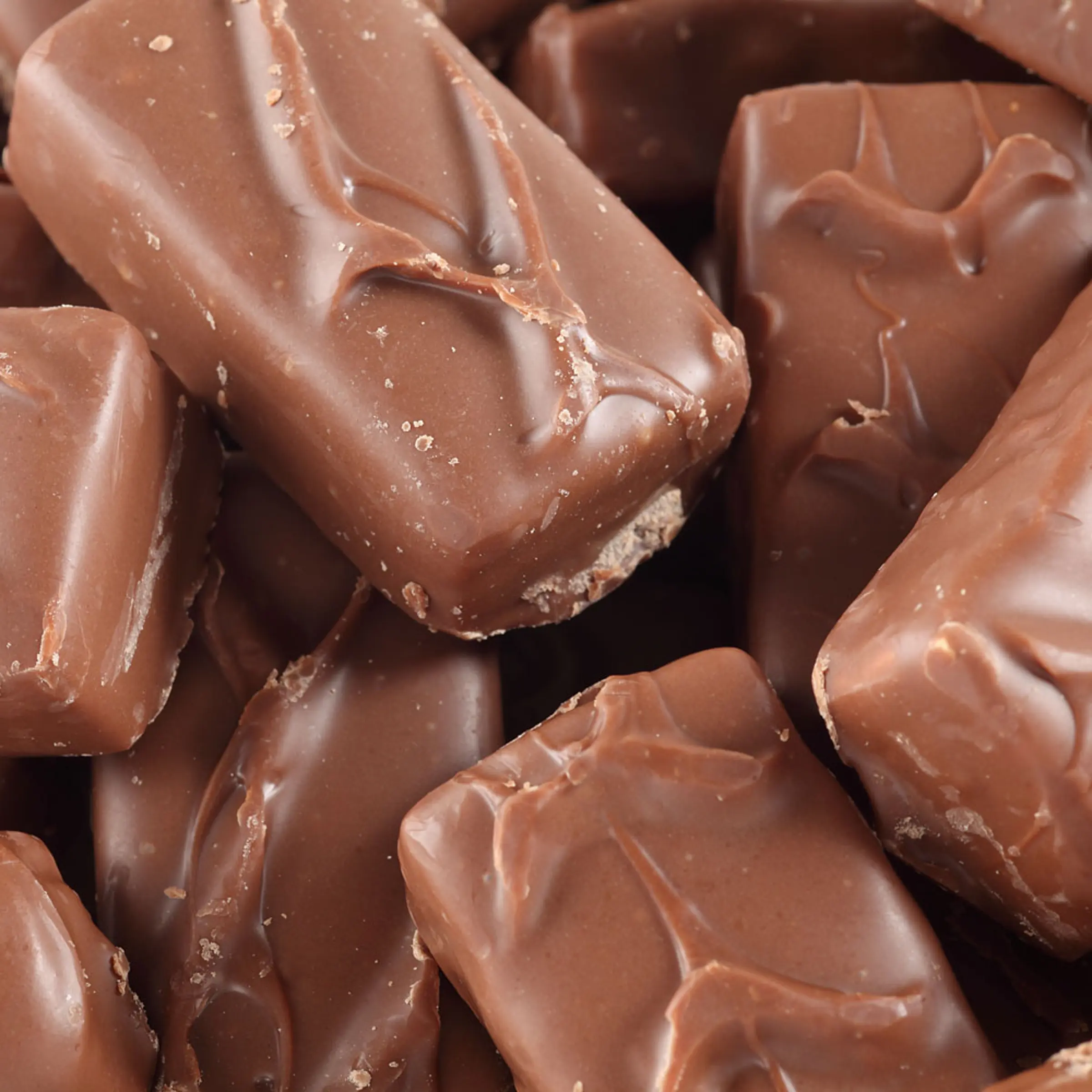 Chocolate bars heap