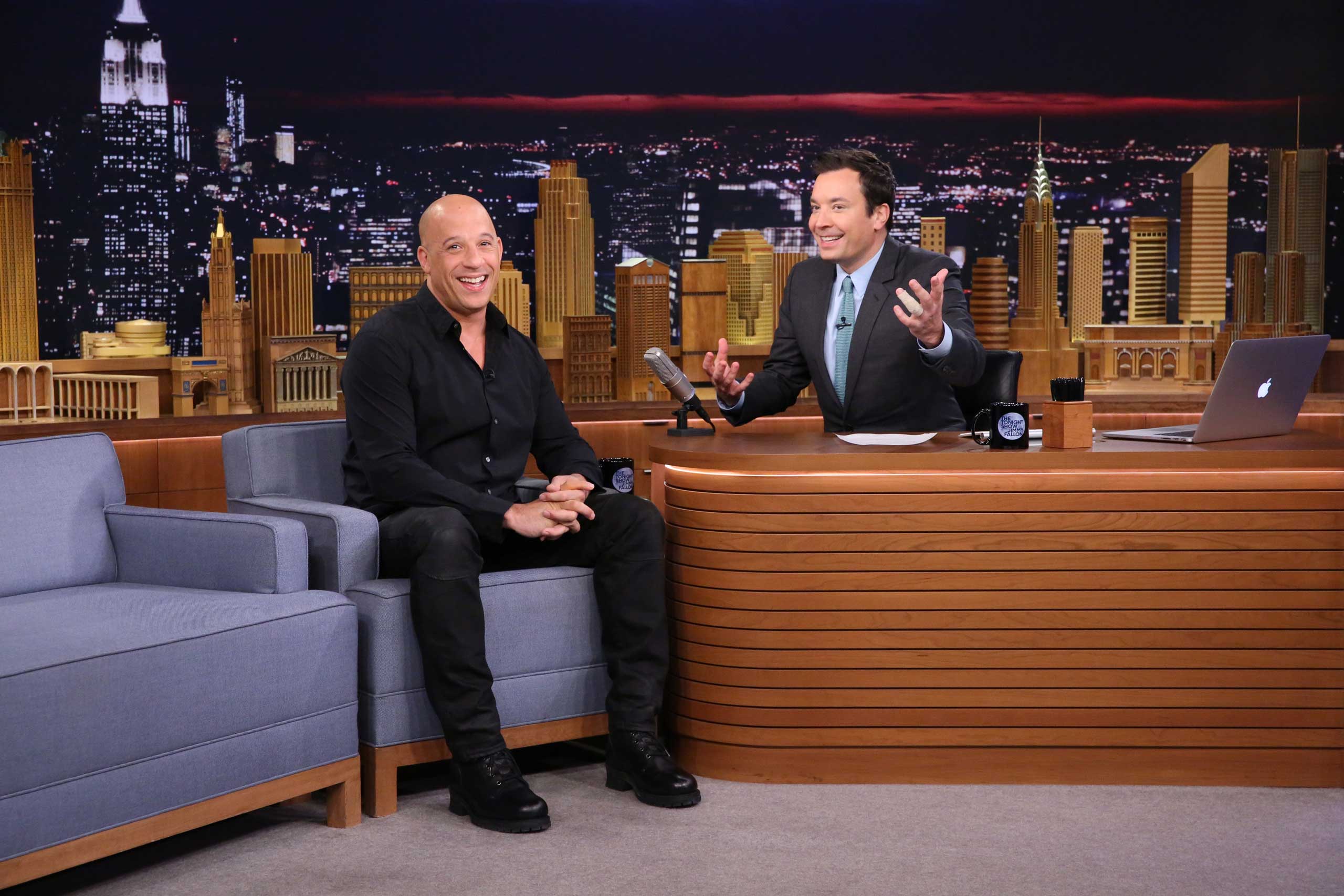 Vin Diesel Jimmy Fallon