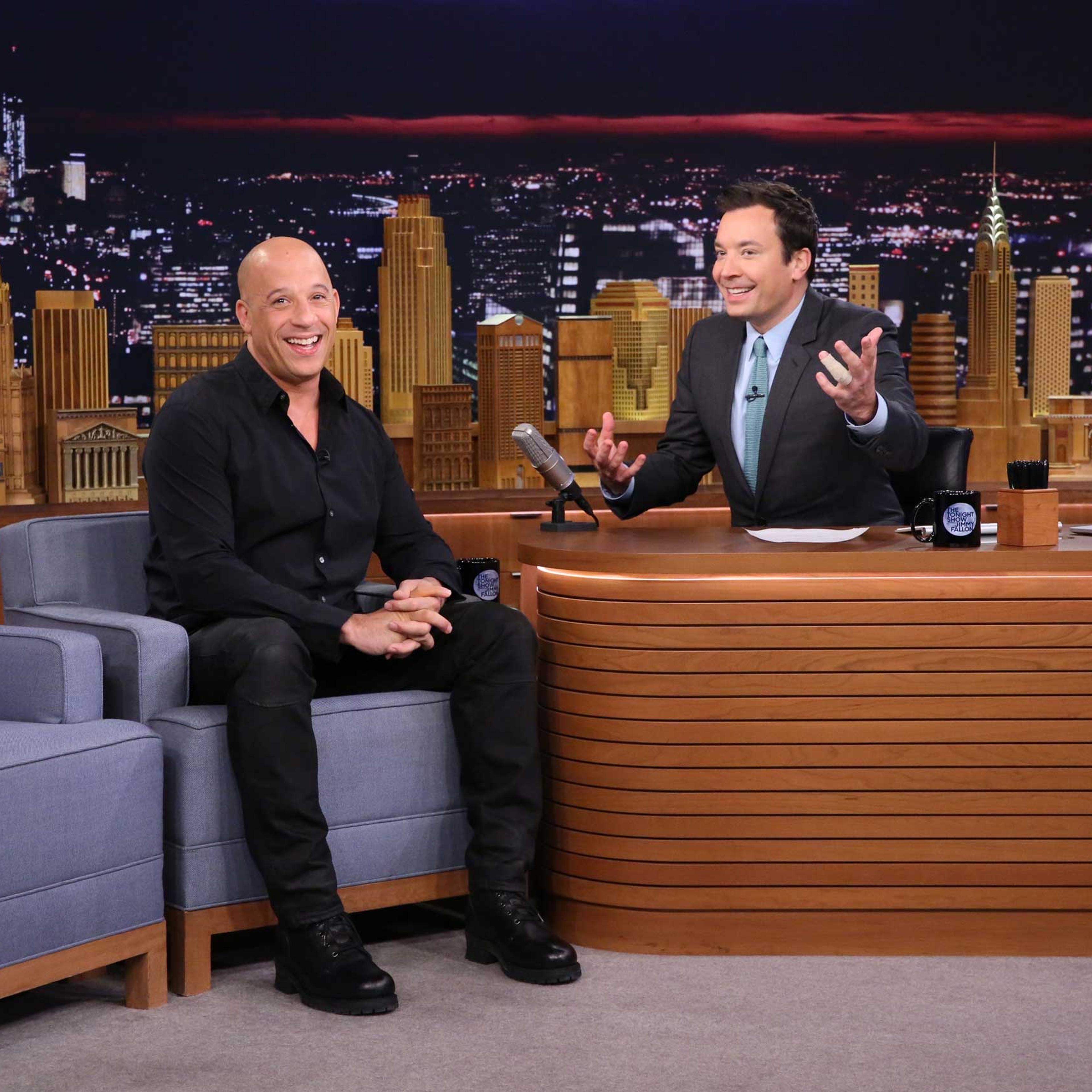 Vin Diesel Jimmy Fallon