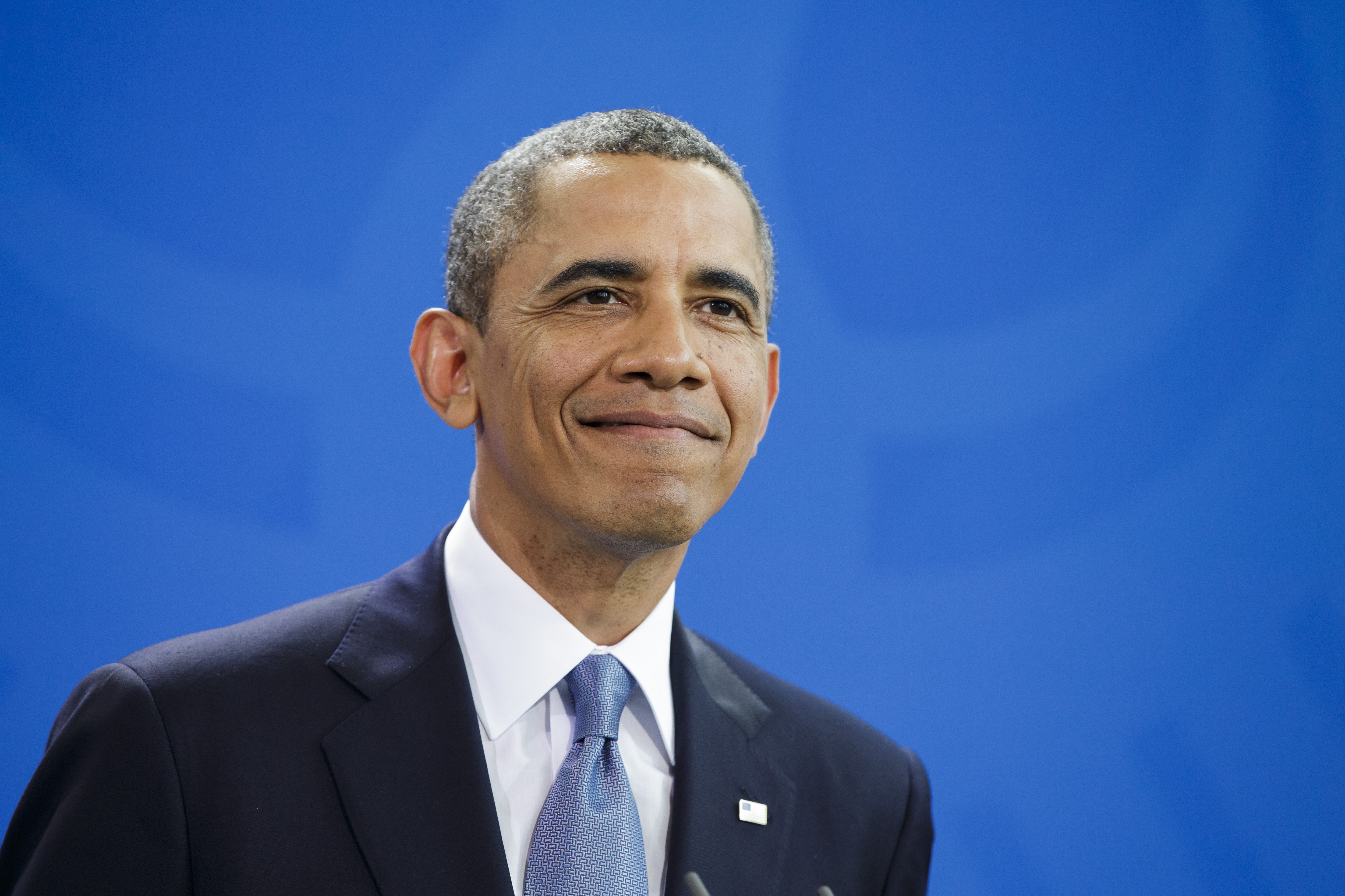 US President Obama Visits Berlin