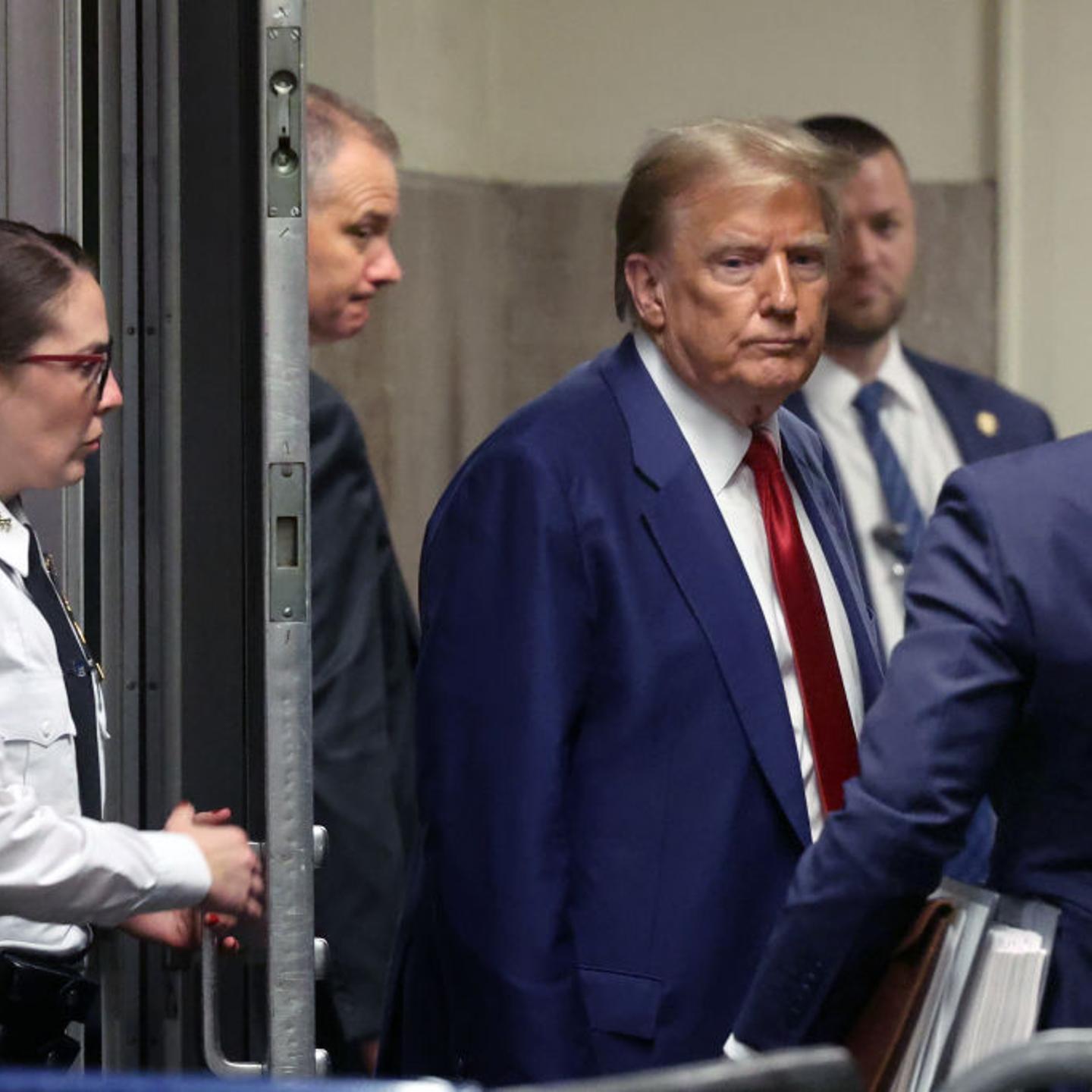 Former President Donald Trump Attends Pre-Trial Hearing In New York Hush Money Case