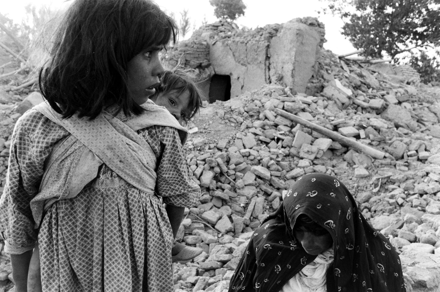 Aftermath of a September 1962 earthquake in northwestern Iran.