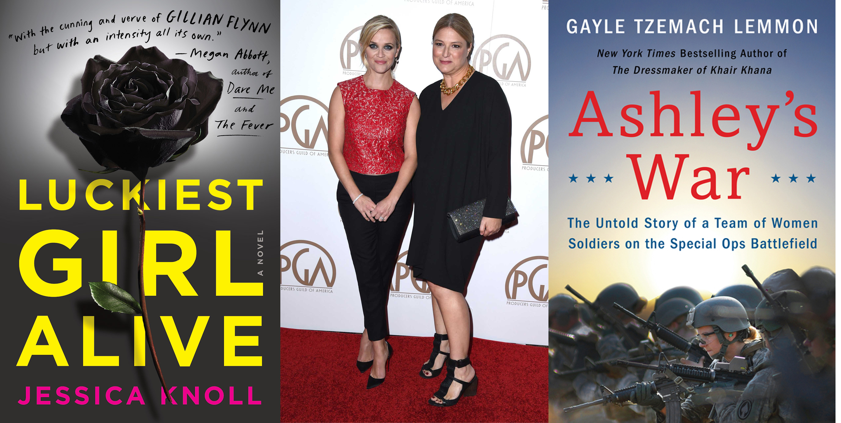 Reese Witherspoon and Bruna Papandrea are assembling an impressive collection of books to adapt for the screen with their production company Pacific Standard.