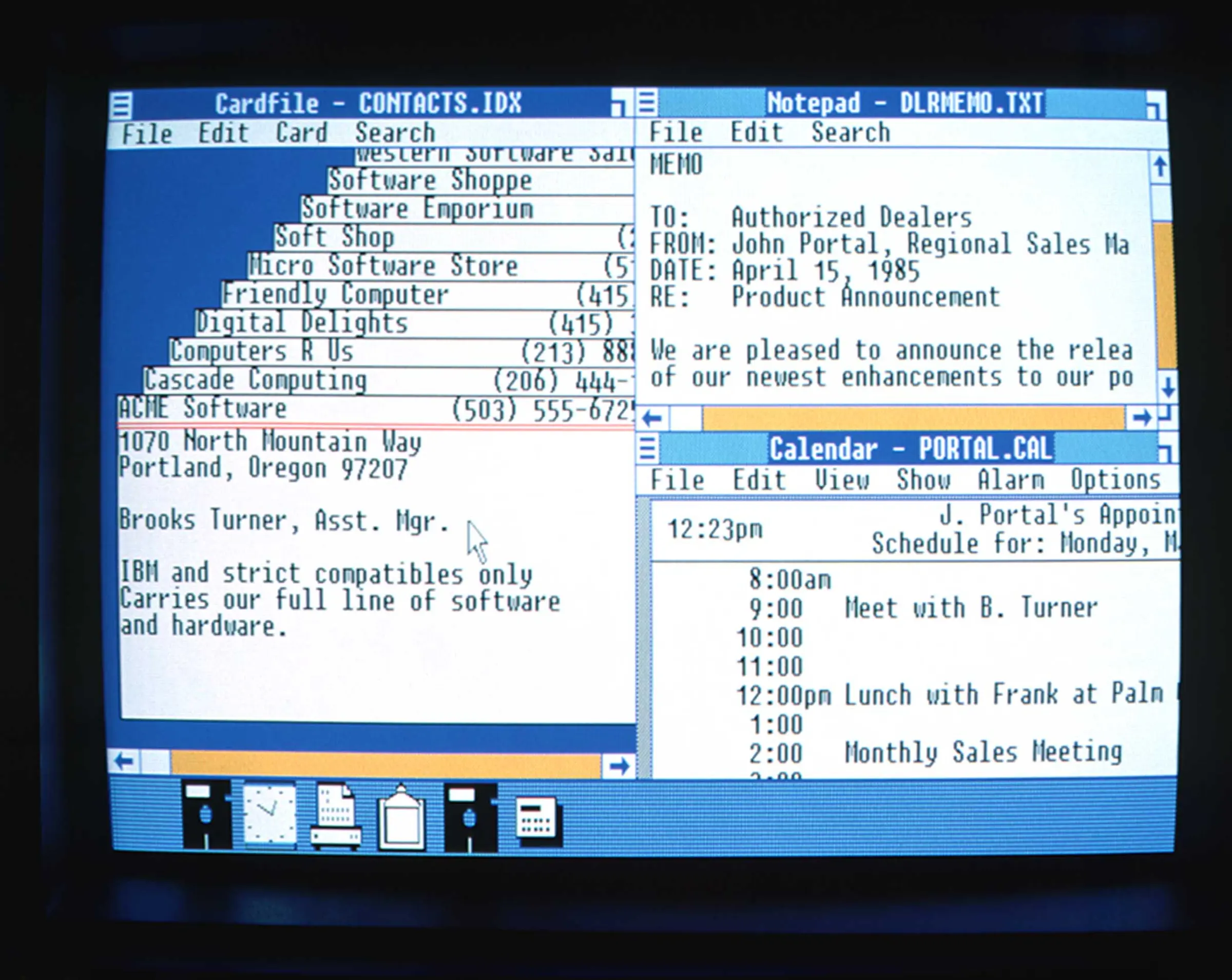 Microsoft Windows 1.0