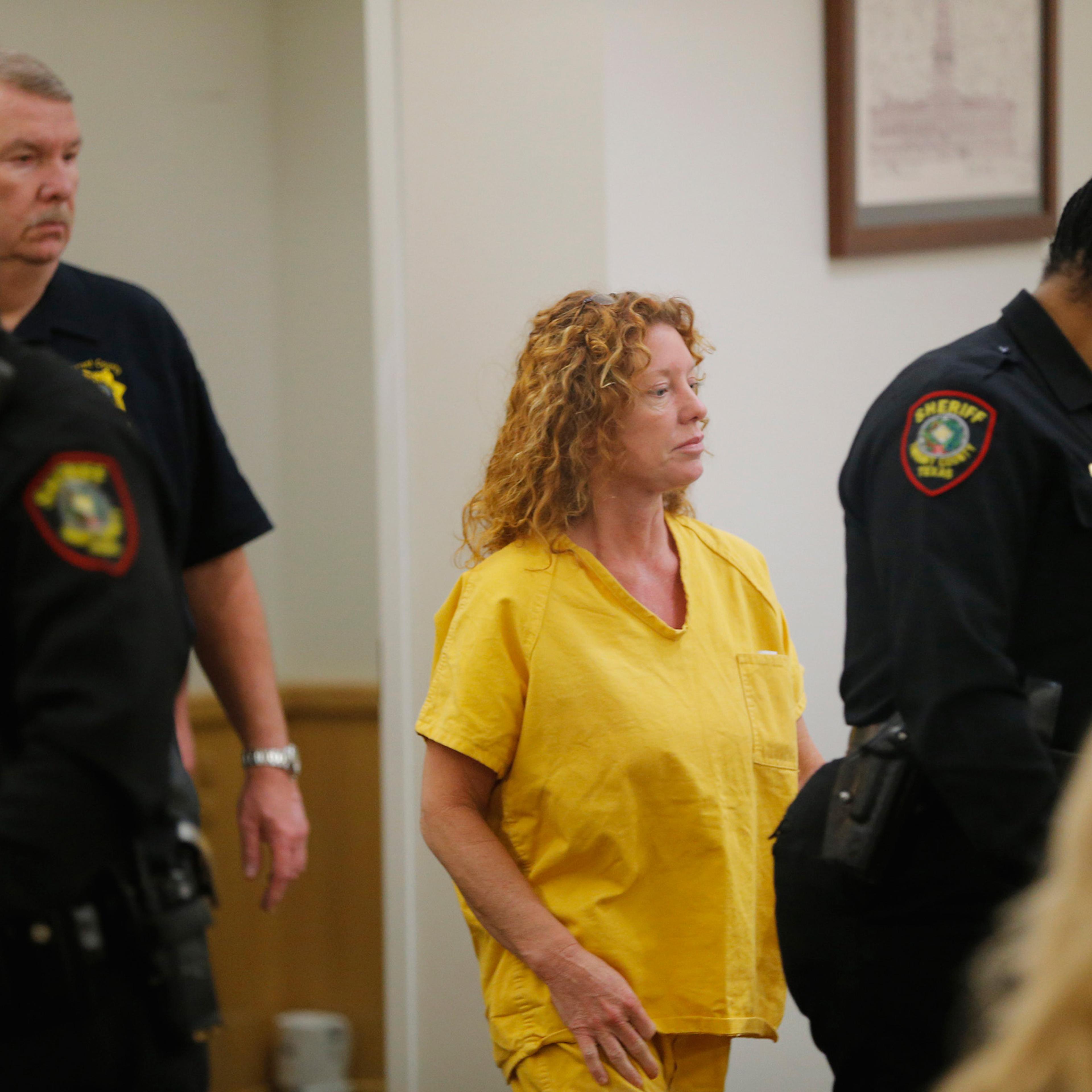 Tonya Couch appears in court in Fort Worth, Texas, Friday, Jan. 8, 2016. The mother of Ethan Couch, who used an "affluenza" defense after killing people in a drunken-driving wreck appeared in court on a charge of hindering the apprehension of a felon. (R