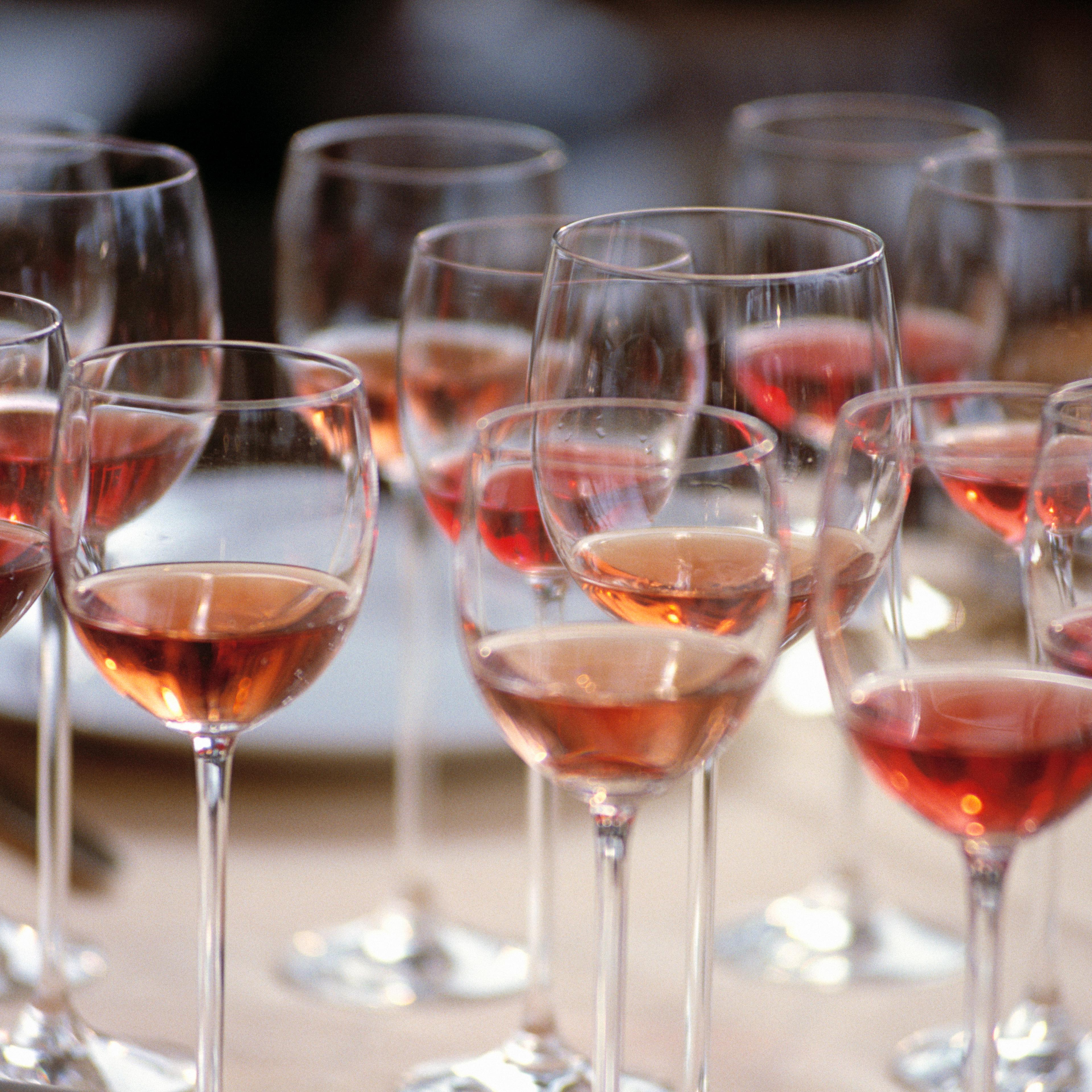 Rose wine
