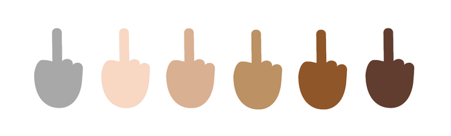 Middle Finger Emoji