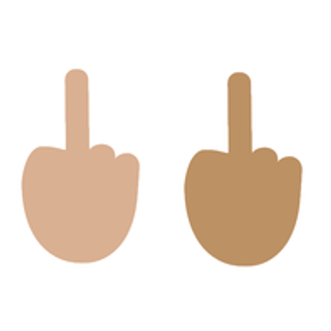 Middle Finger Emoji