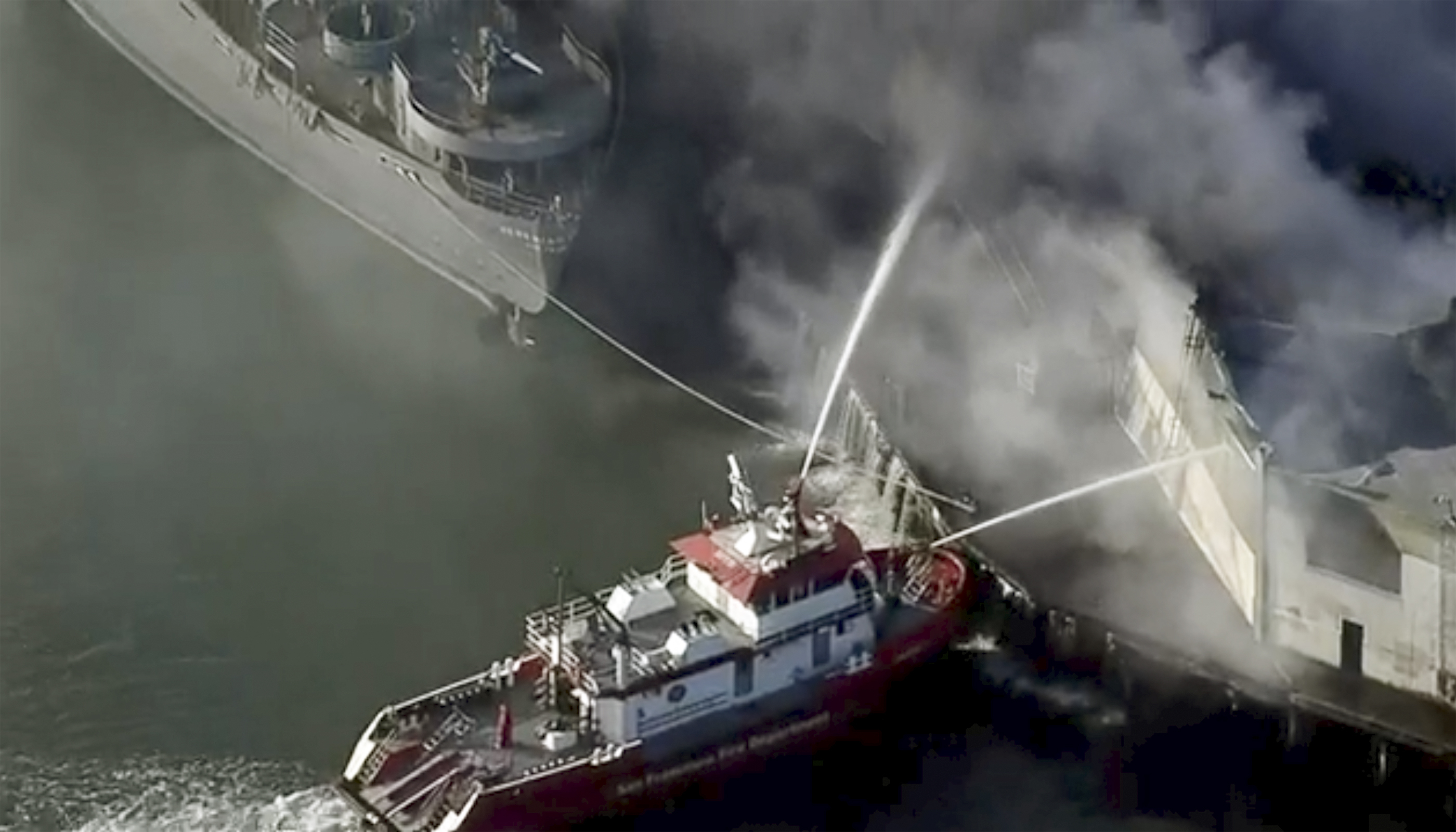 San Francisco Pier Fire