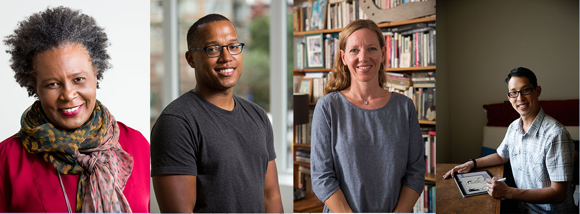 Claudia Rankine; Branden Jacobs-Jenkins; Maggie Nelson; Gene Luen Yang