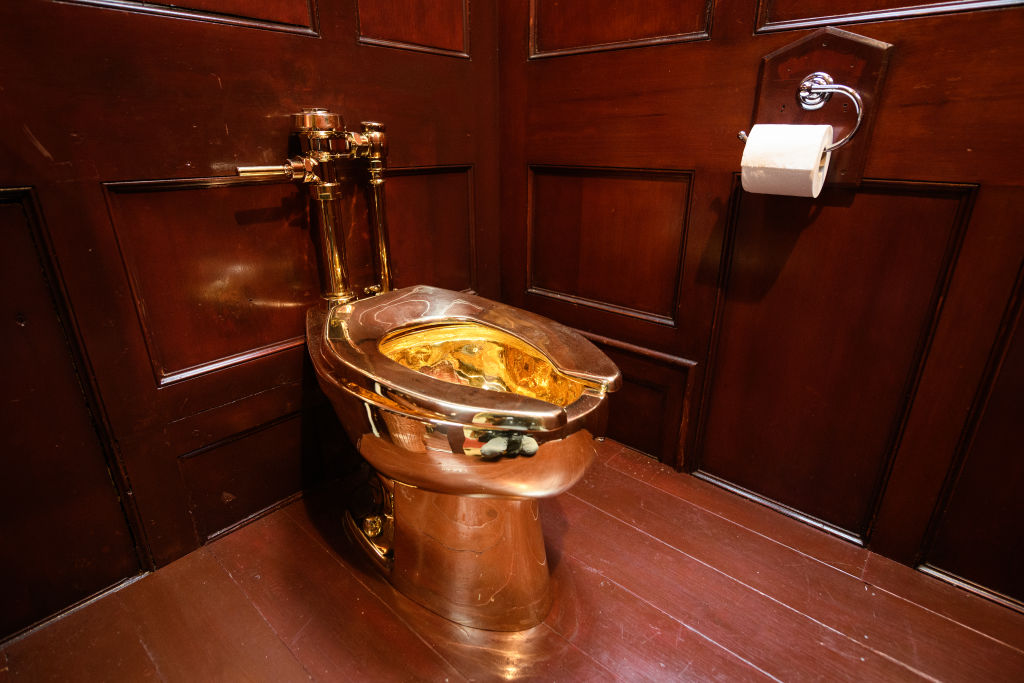Stolen Golden Toilet
