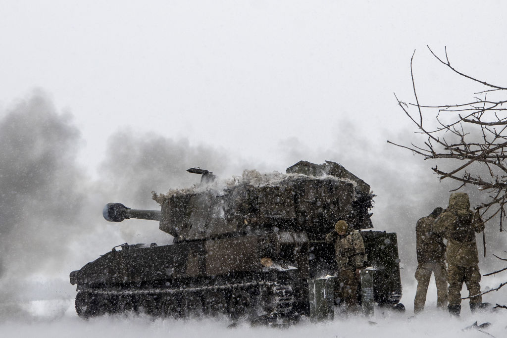 Military mobility continues on the Donetsk frontline in Ukraine