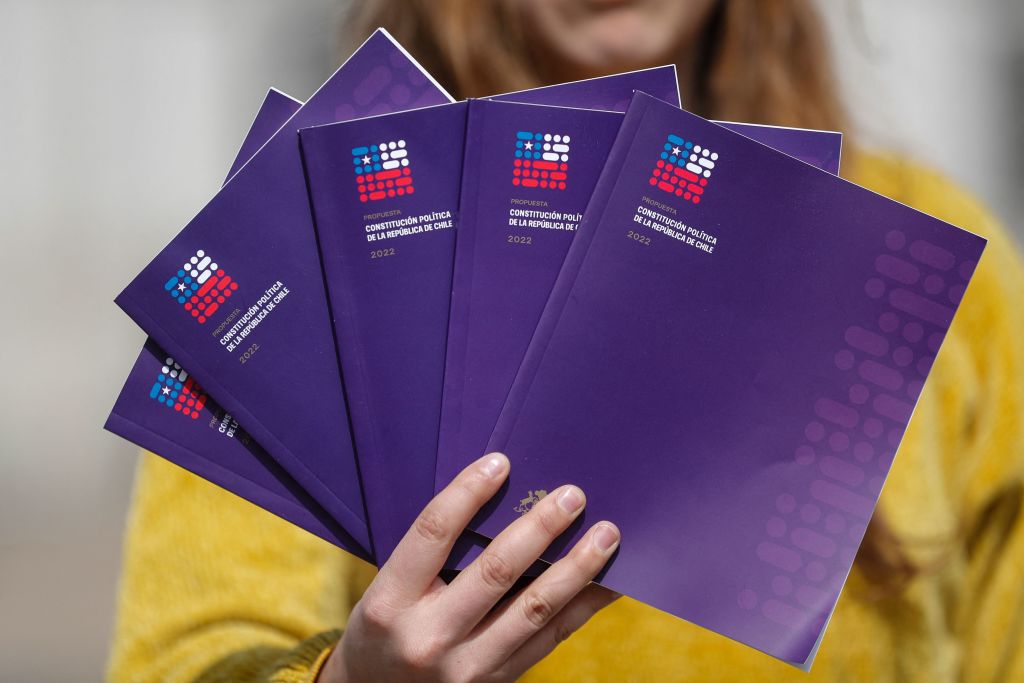 CHILE-CONSTITUTION-DRAFT-SUPPORTERS
