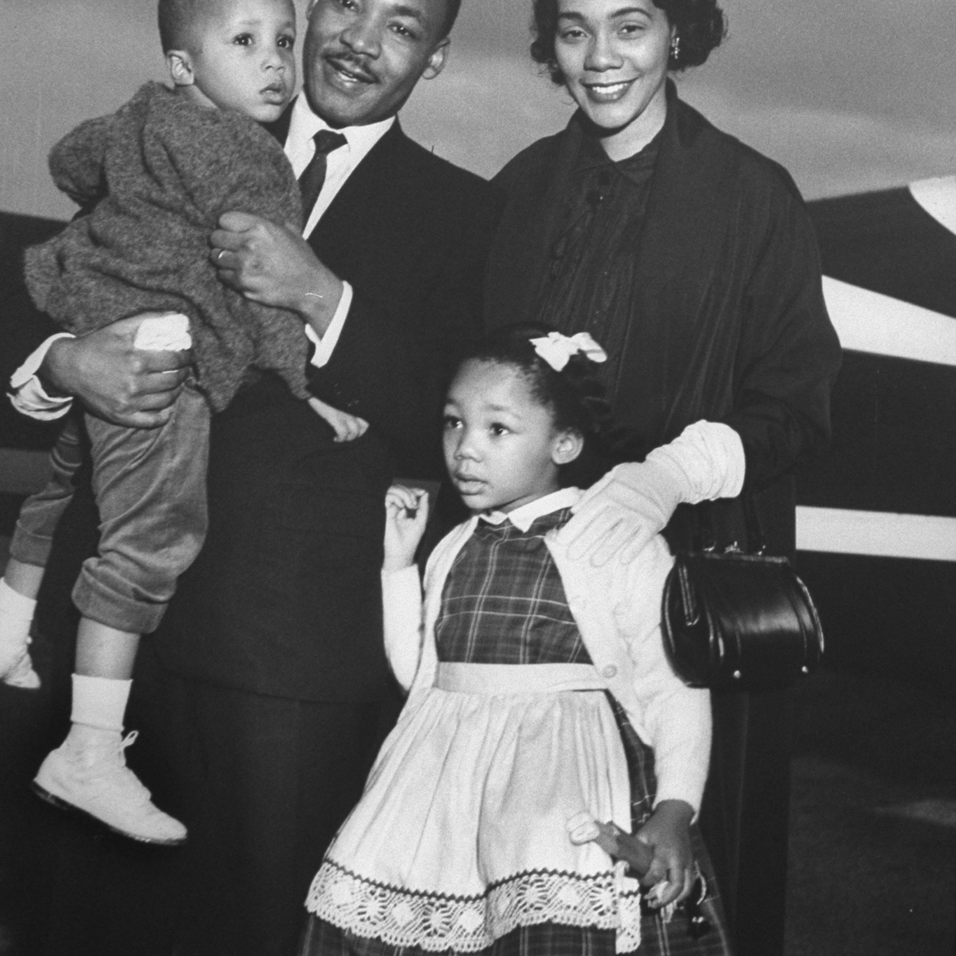Martin Luther King Greeted By Family After Jail Release
