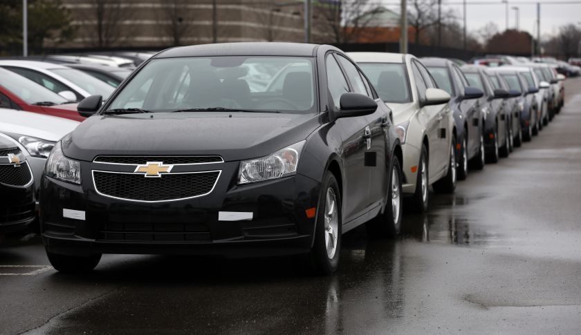 GM Says Dealers Told to Stop Selling Some Chevrolet Cruzes