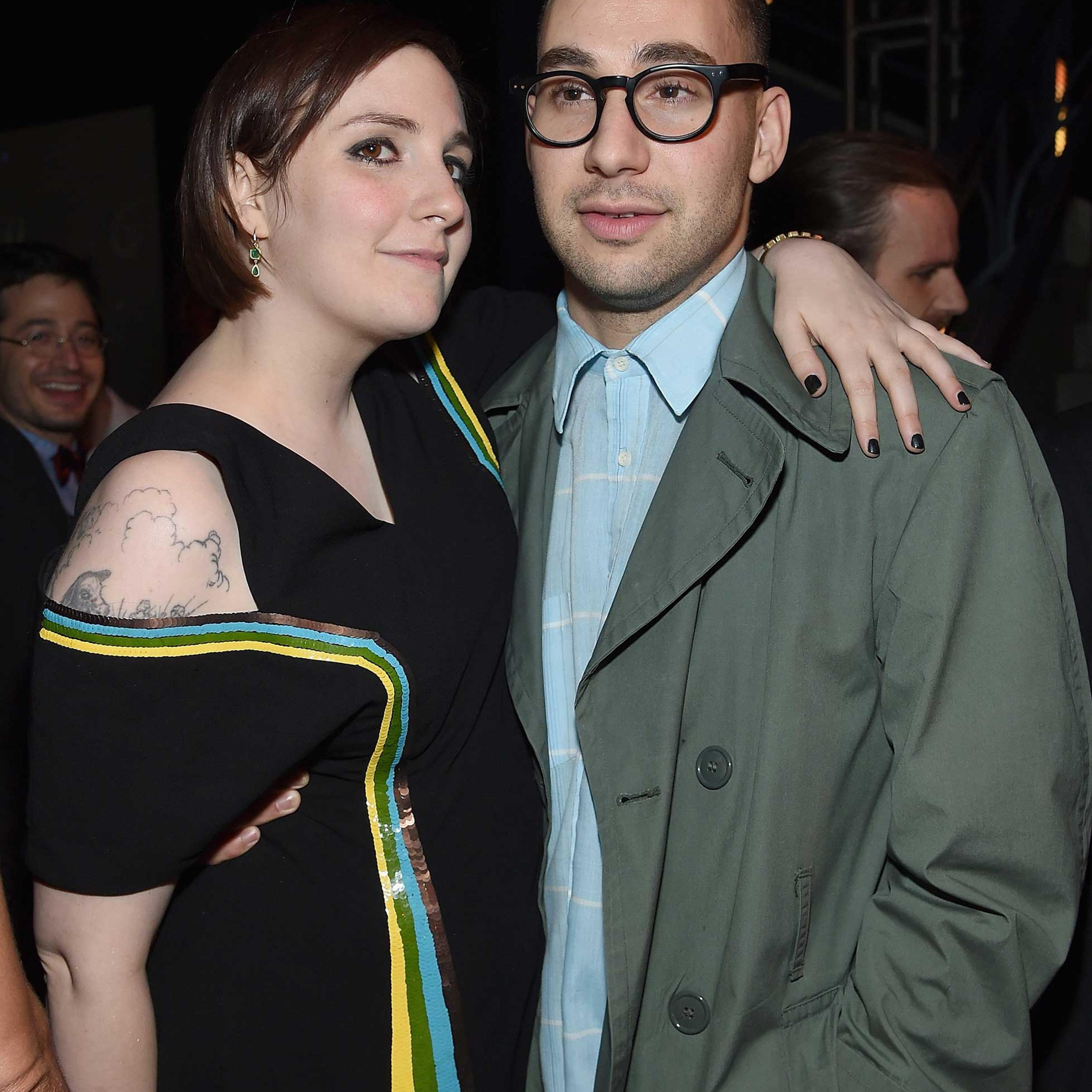 Lena Dunham and Jack Antonoff