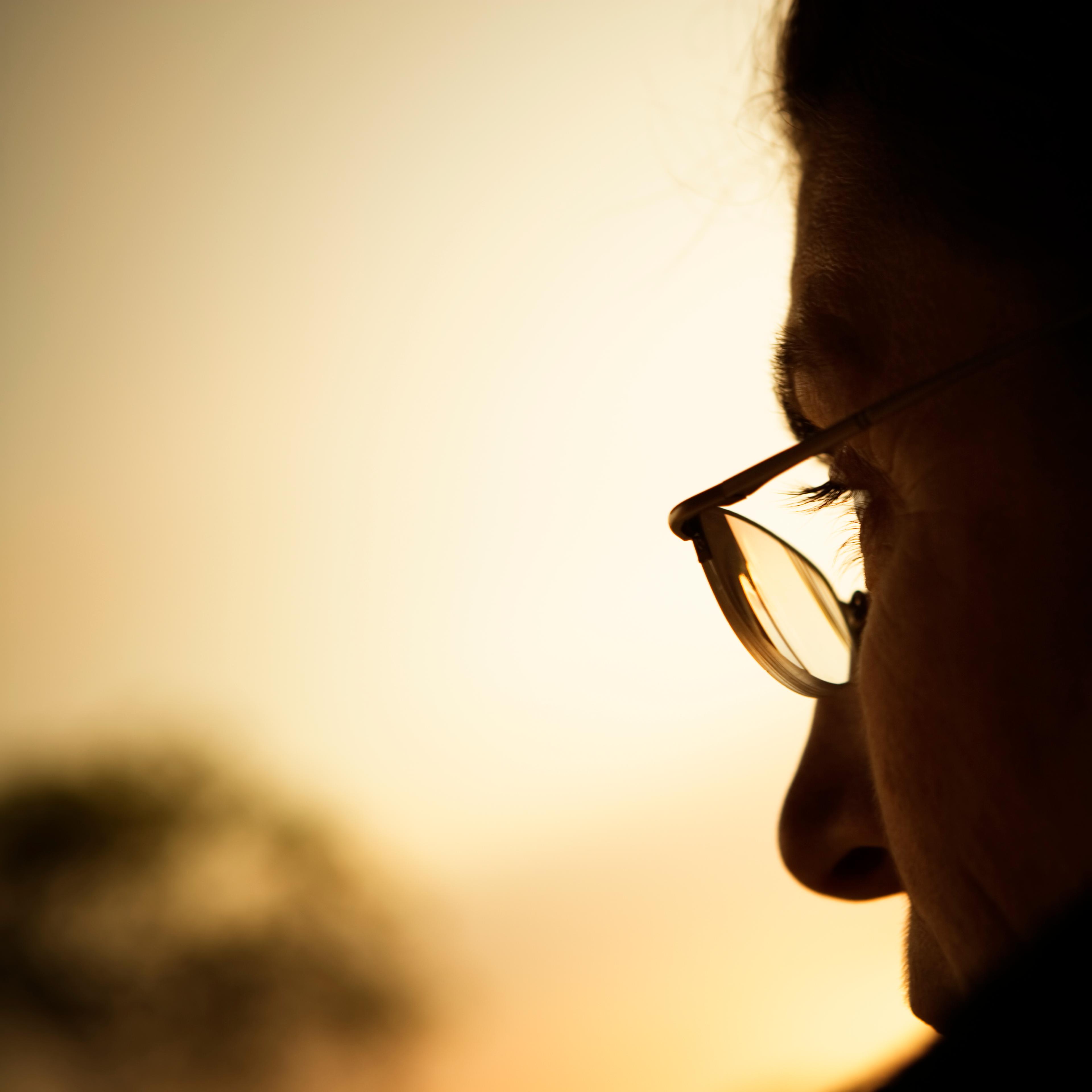 Woman in glasses