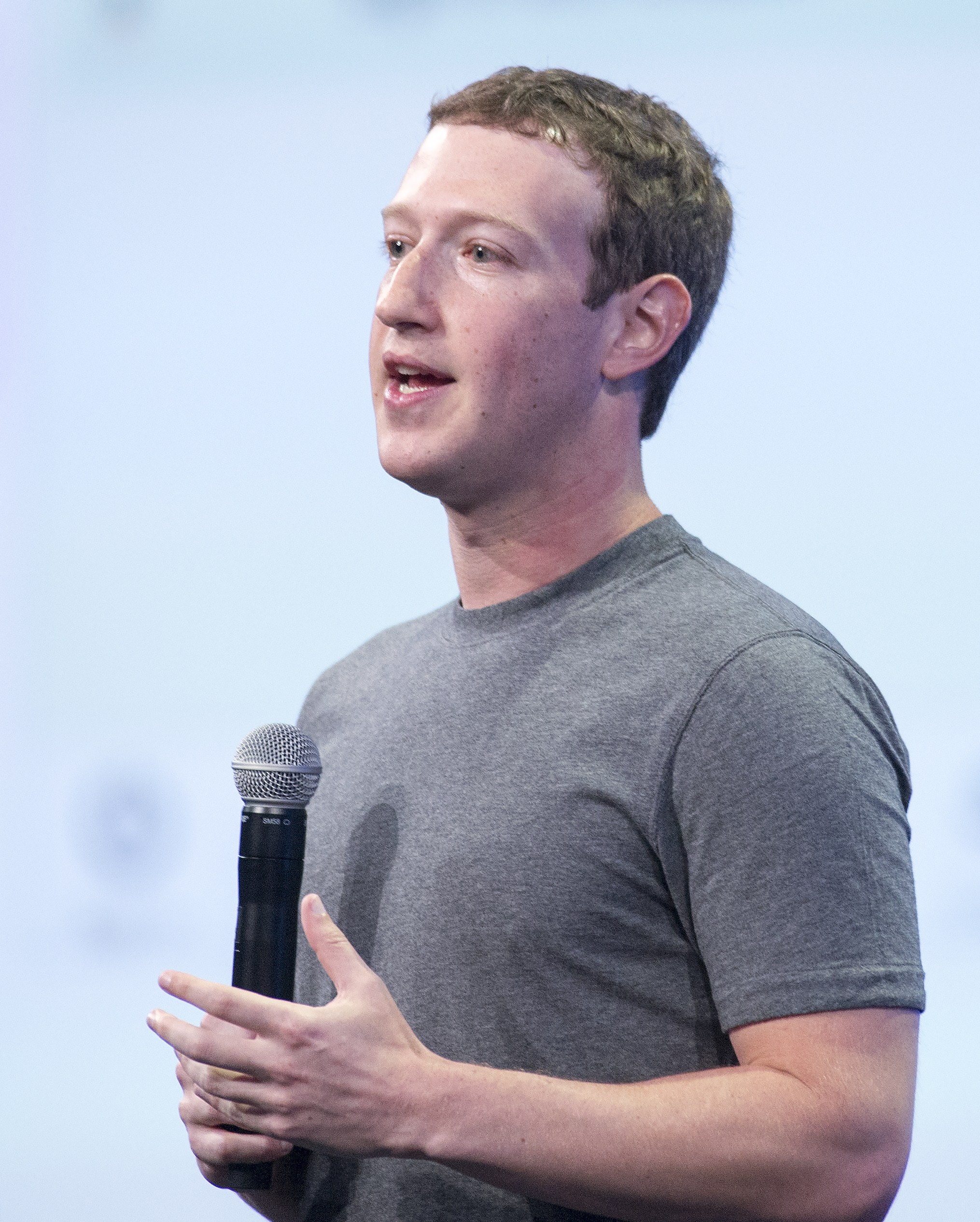 Facebook CEO Mark Zuckerberg .
