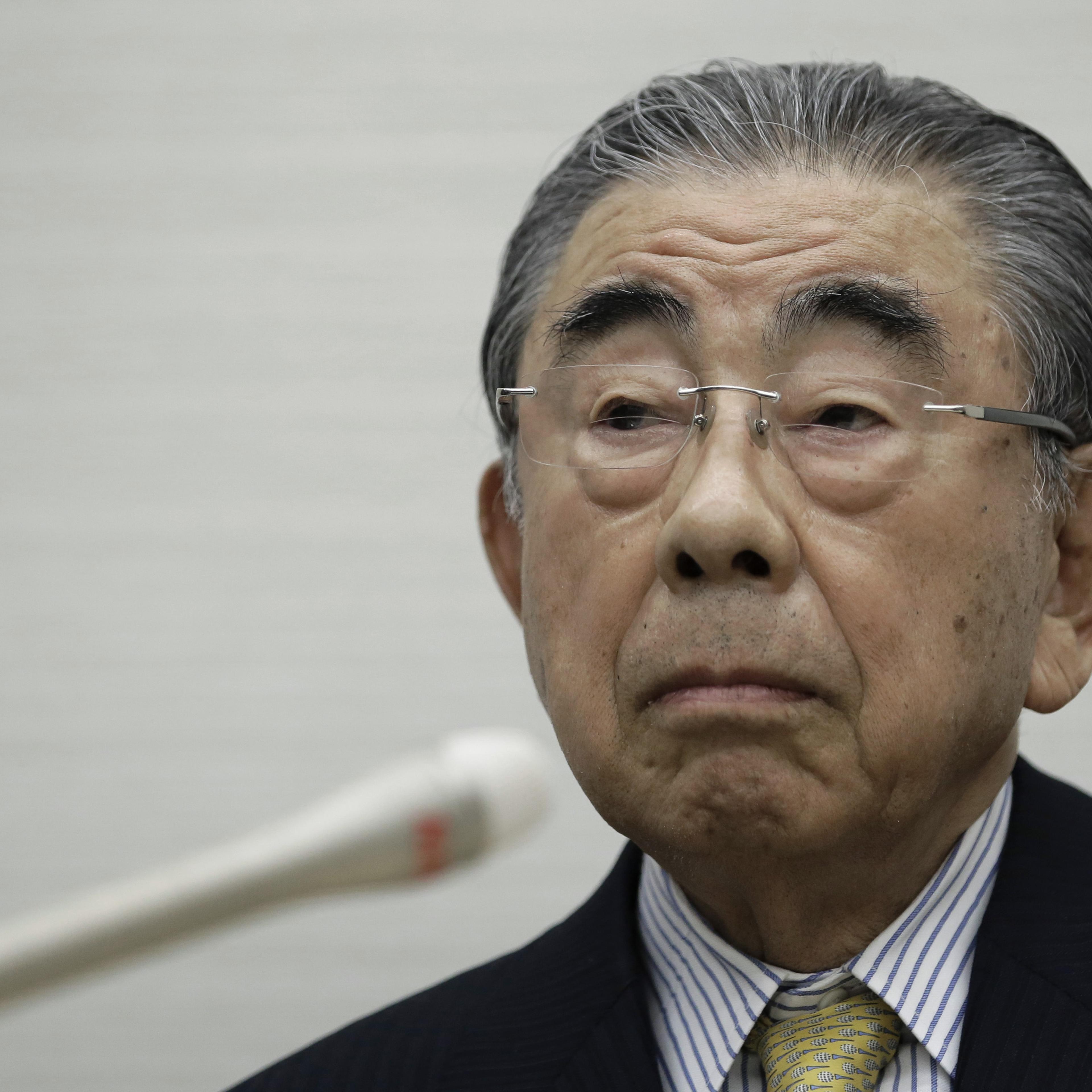 Toshifumi Suzuki, chairman and chief executive officer of Seven & I Holdings Co., pauses during a news conference in Tokyo, Japan, on Thursday, April 7, 2016.