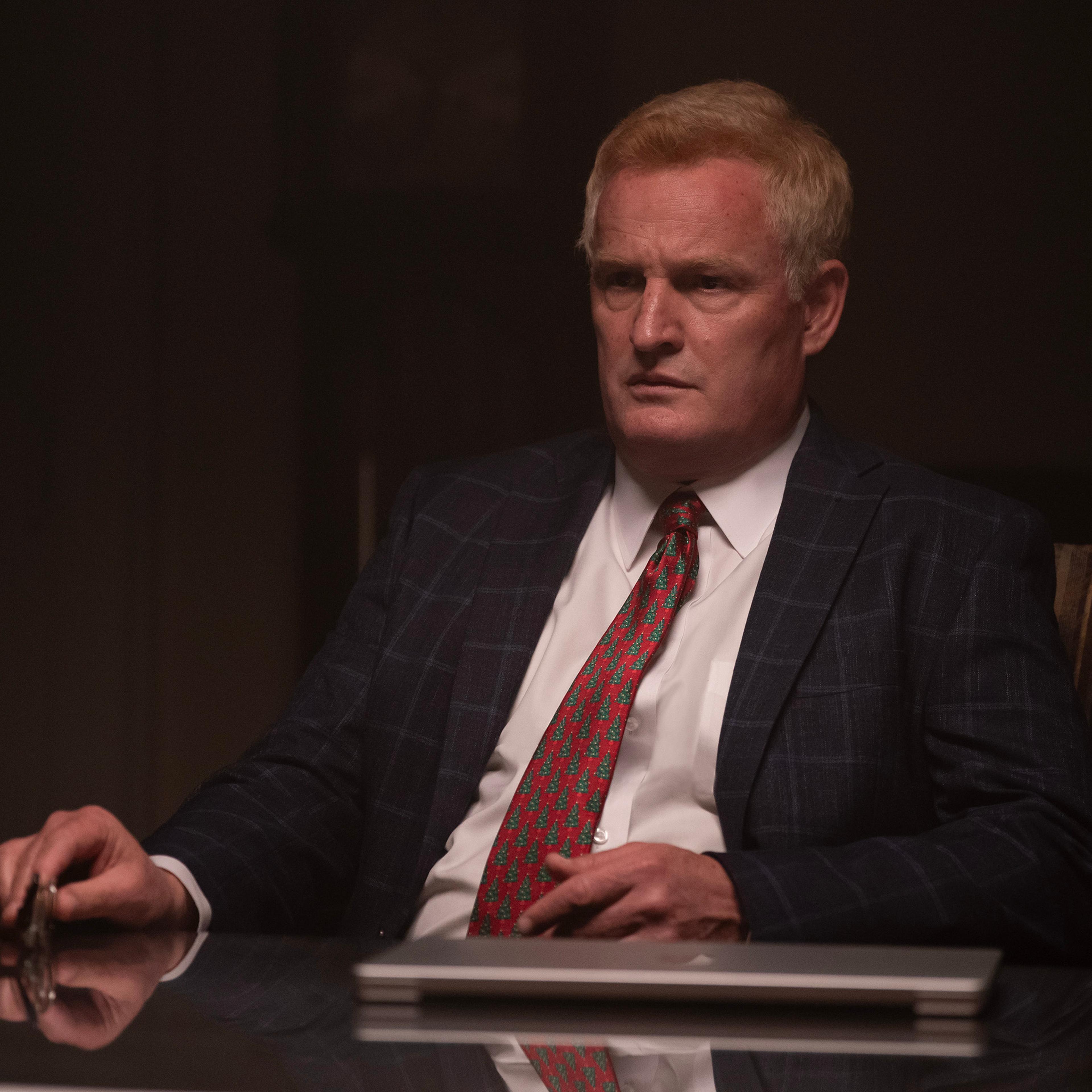 Jason Clarke as Alex Murdaugh in the Hulu drama Murdaugh: Death in the Family