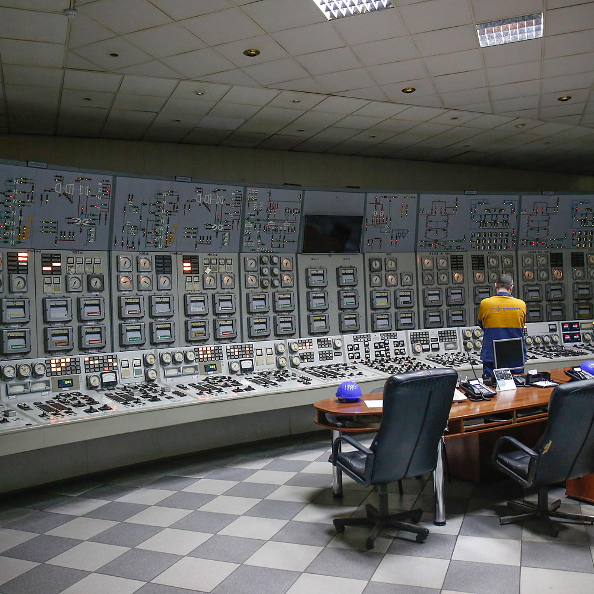 Operations Inside Kyivenergo Power Station
