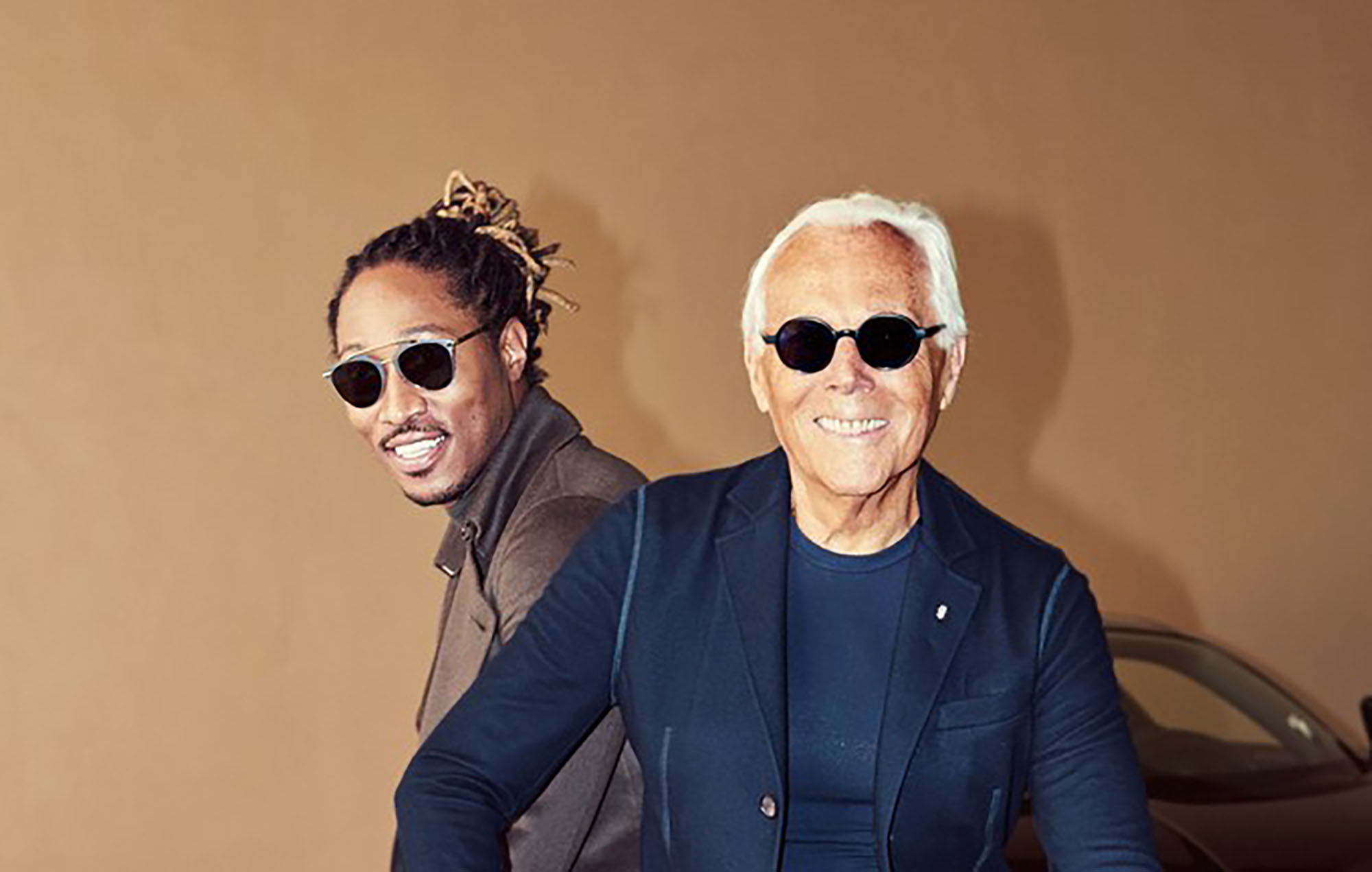Future and Giorgio Armani Debut Friendship In GQ Interview