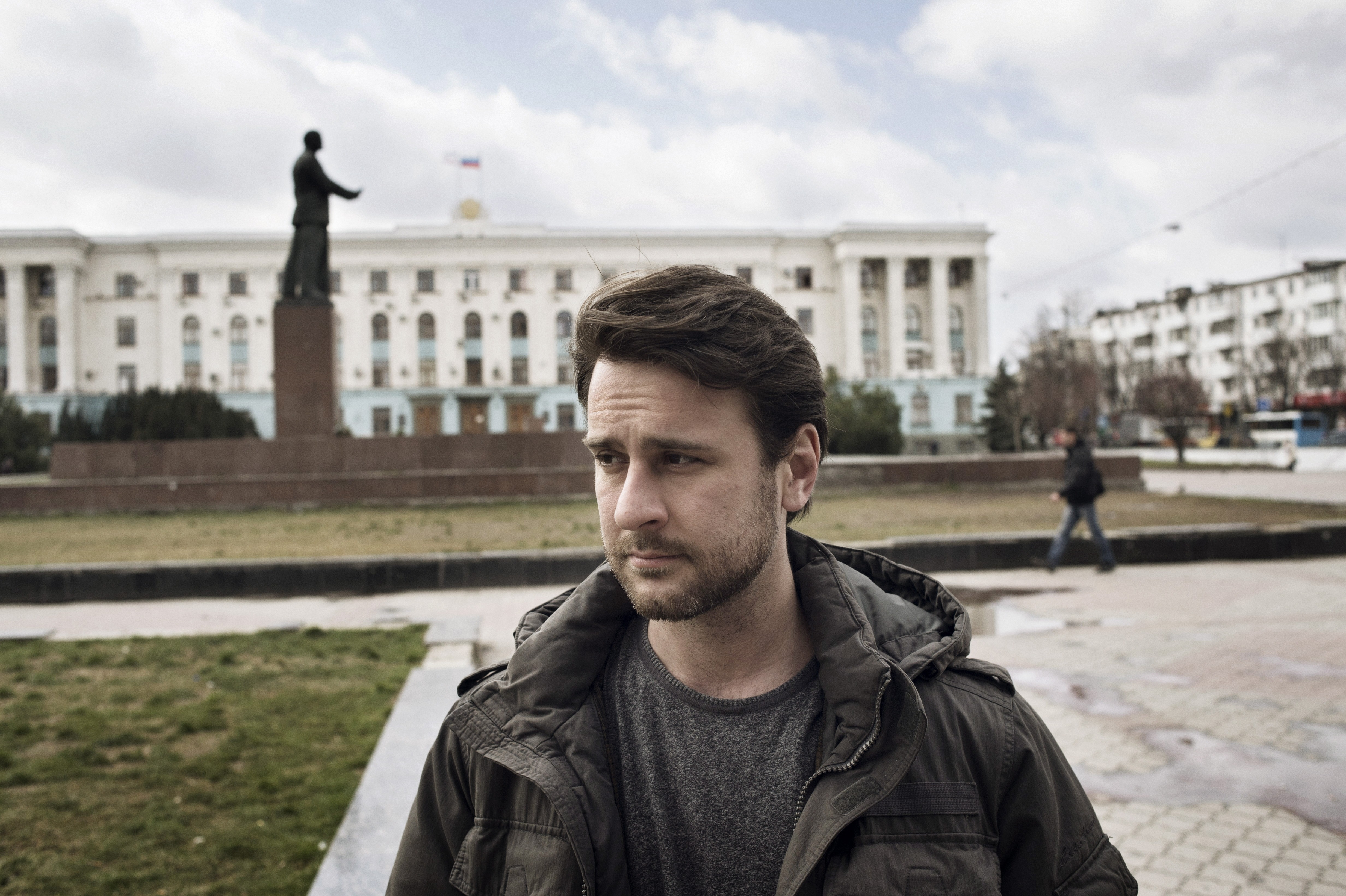 Simon Shuster in Simferopol on March 18, 2014.