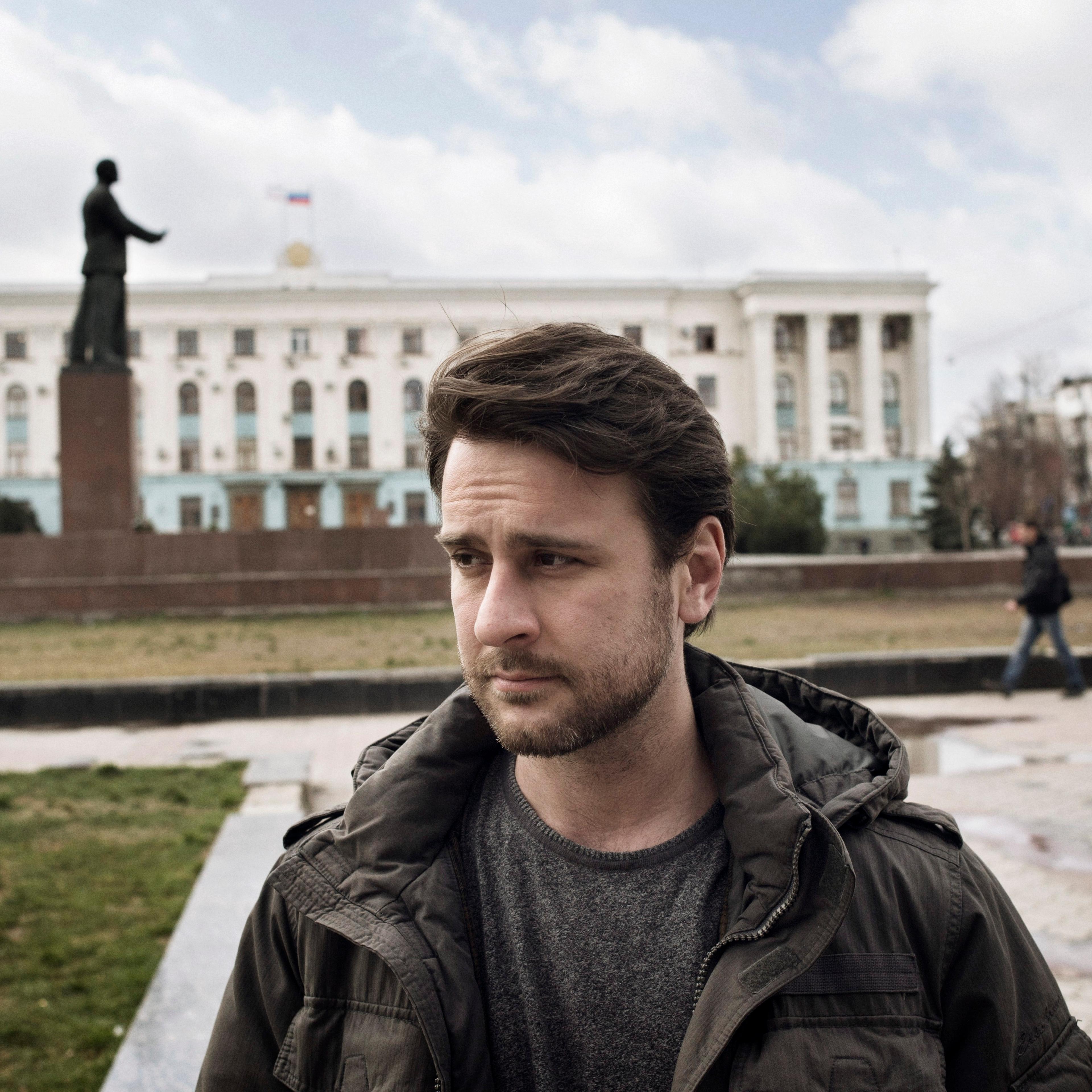 Simon Shuster in Simferopol on March 18, 2014.