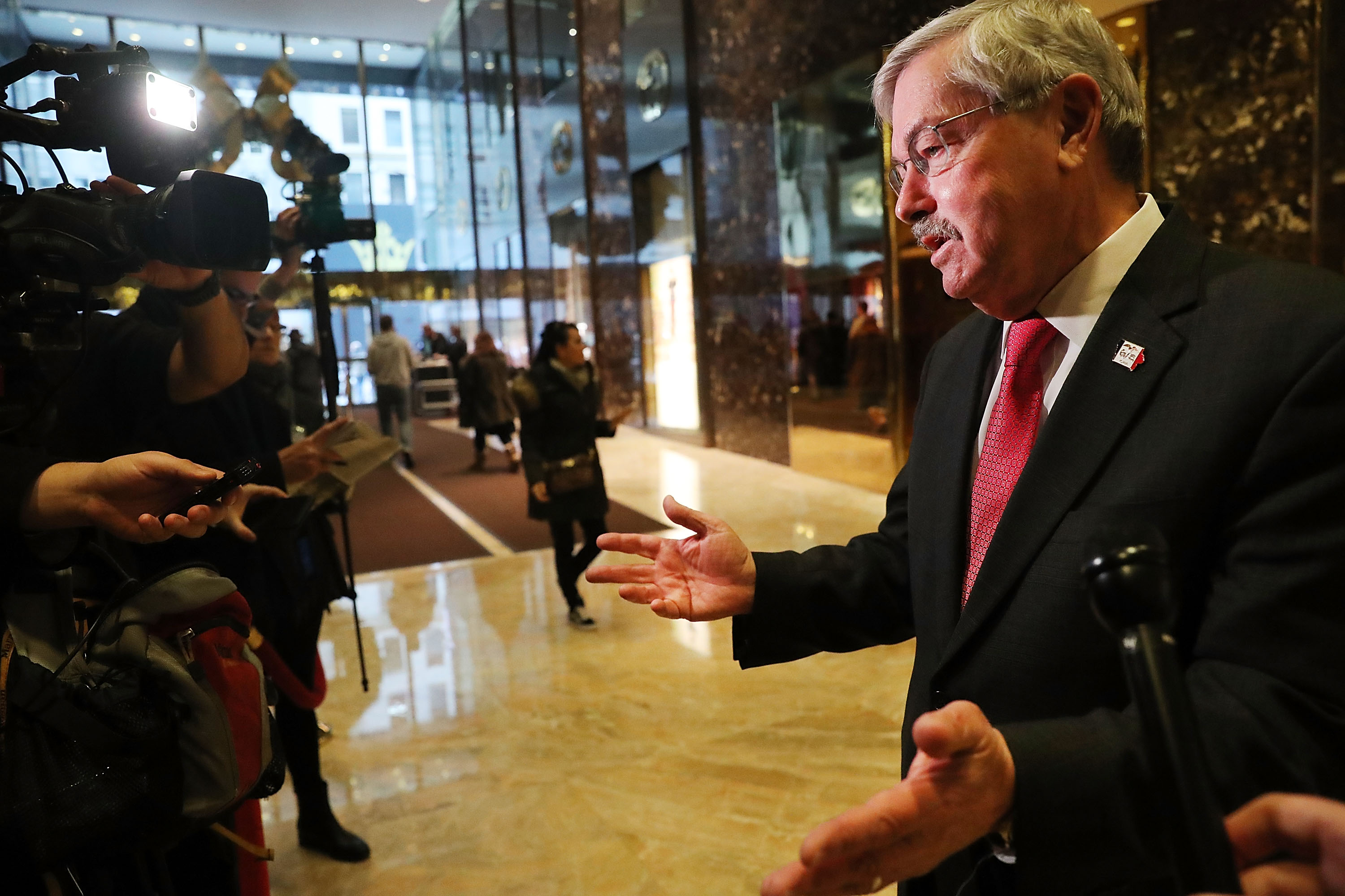 President-Elect Donald Trump Holds Meetings At Trump Tower