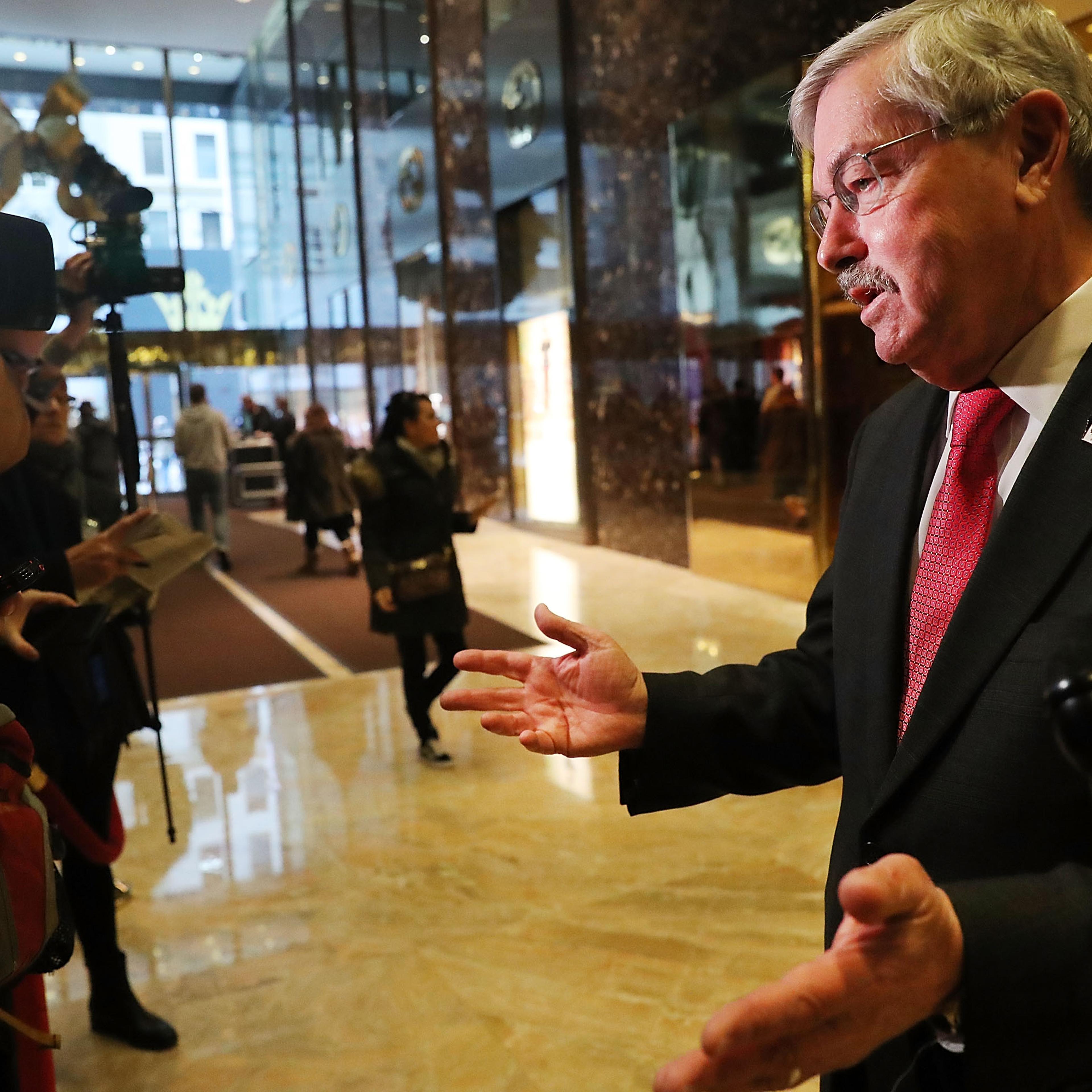 President-Elect Donald Trump Holds Meetings At Trump Tower