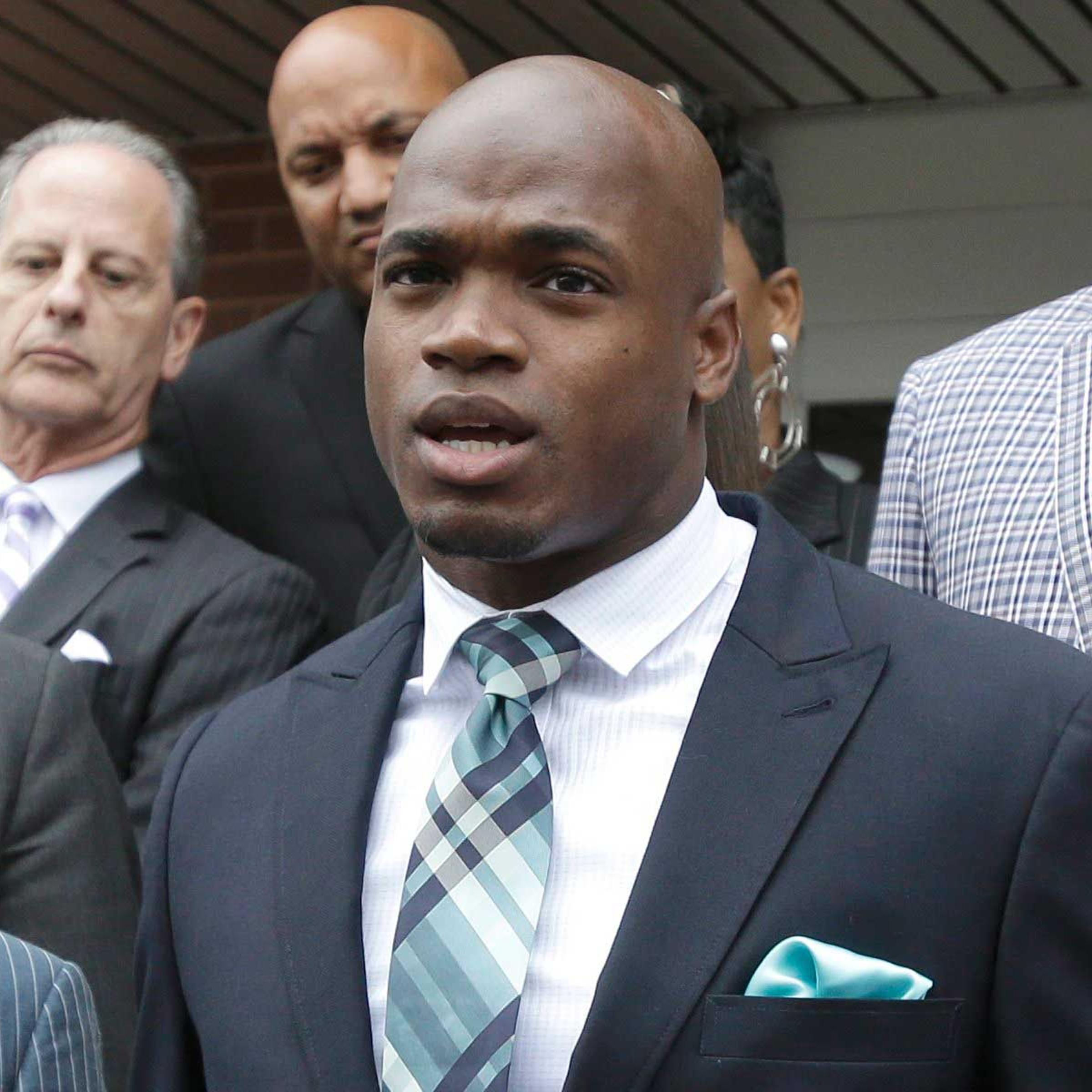 Adrian Peterson, Rusty Hardin