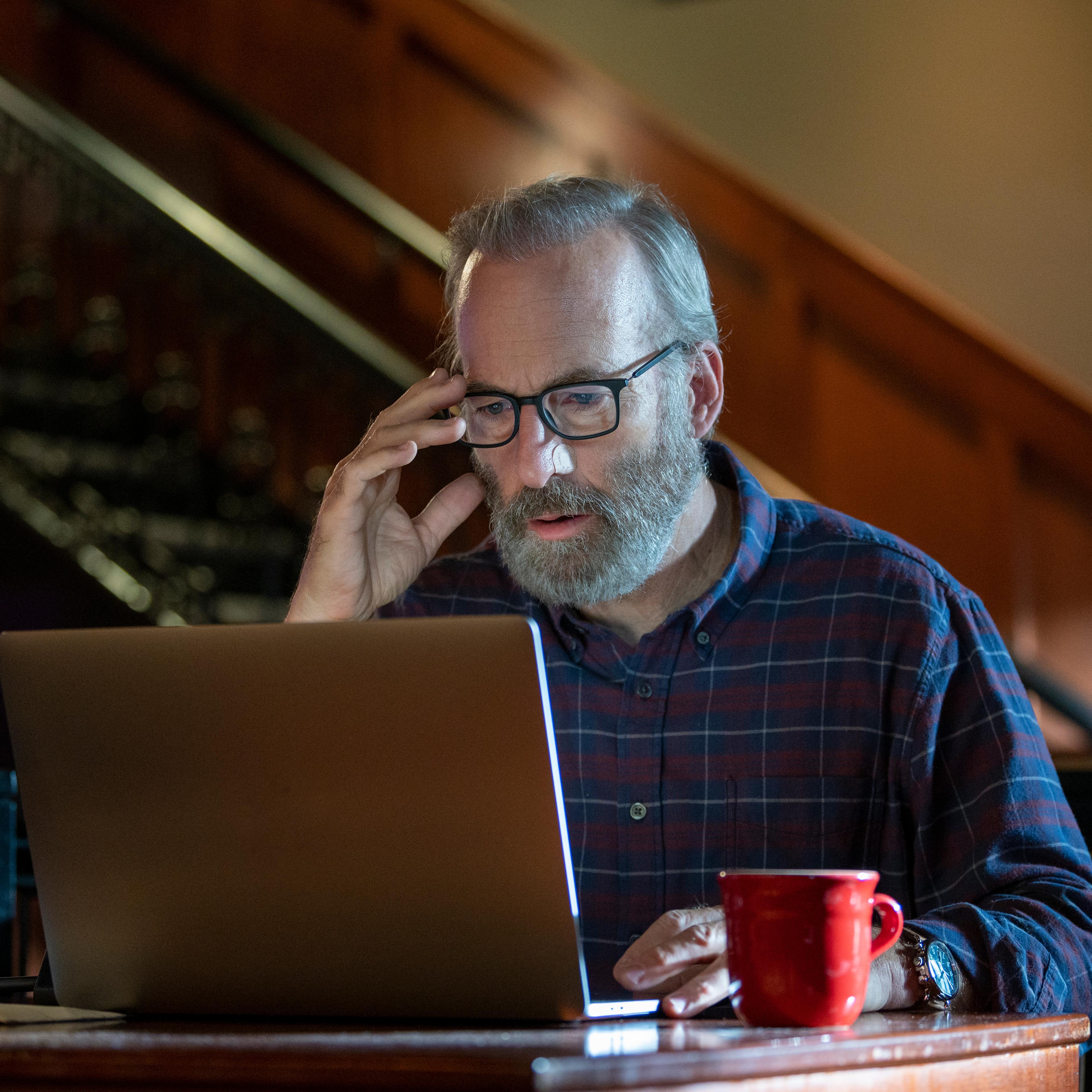 Bob Odenkirk as Hank - Straight Man _ Season 1, Episode 1 - Photo Credit: Sergei Bachlakov/AMC