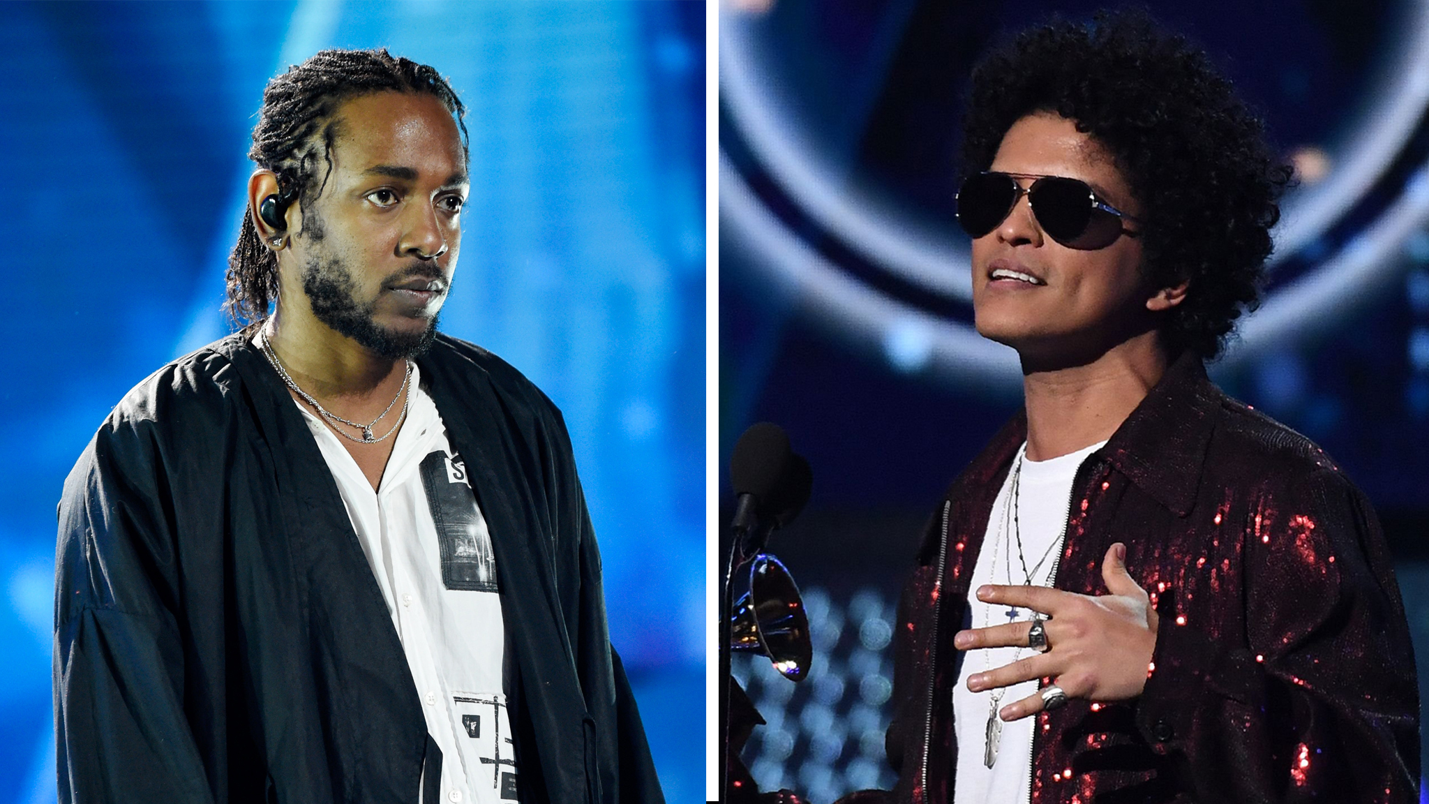 Grammys 2018: Kendrick Lamar Loses Out Again to Bruno Mars