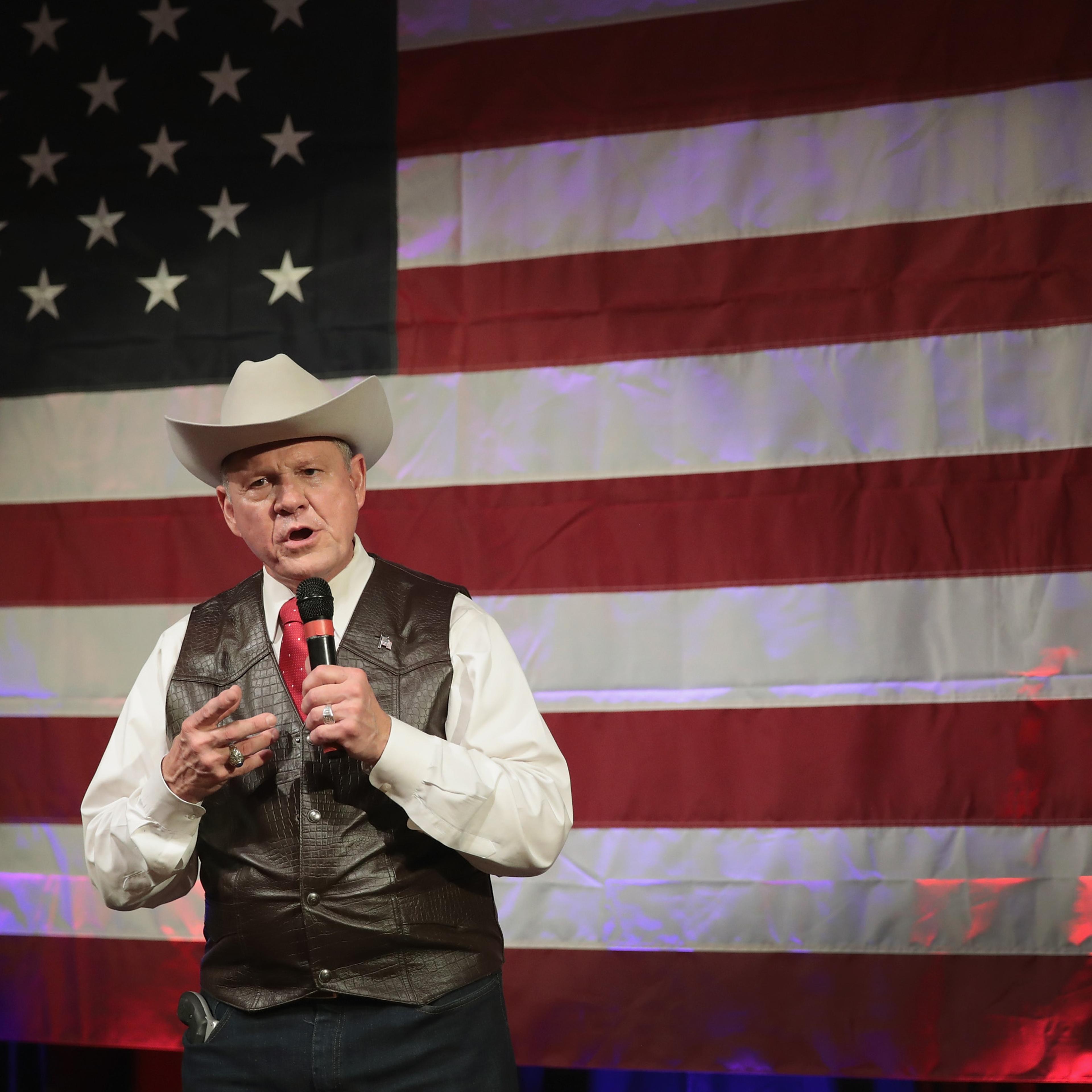 Alabama GOP Senate Candidate Roy Moore Holds Campaign Event In Fairhope, Alabama
