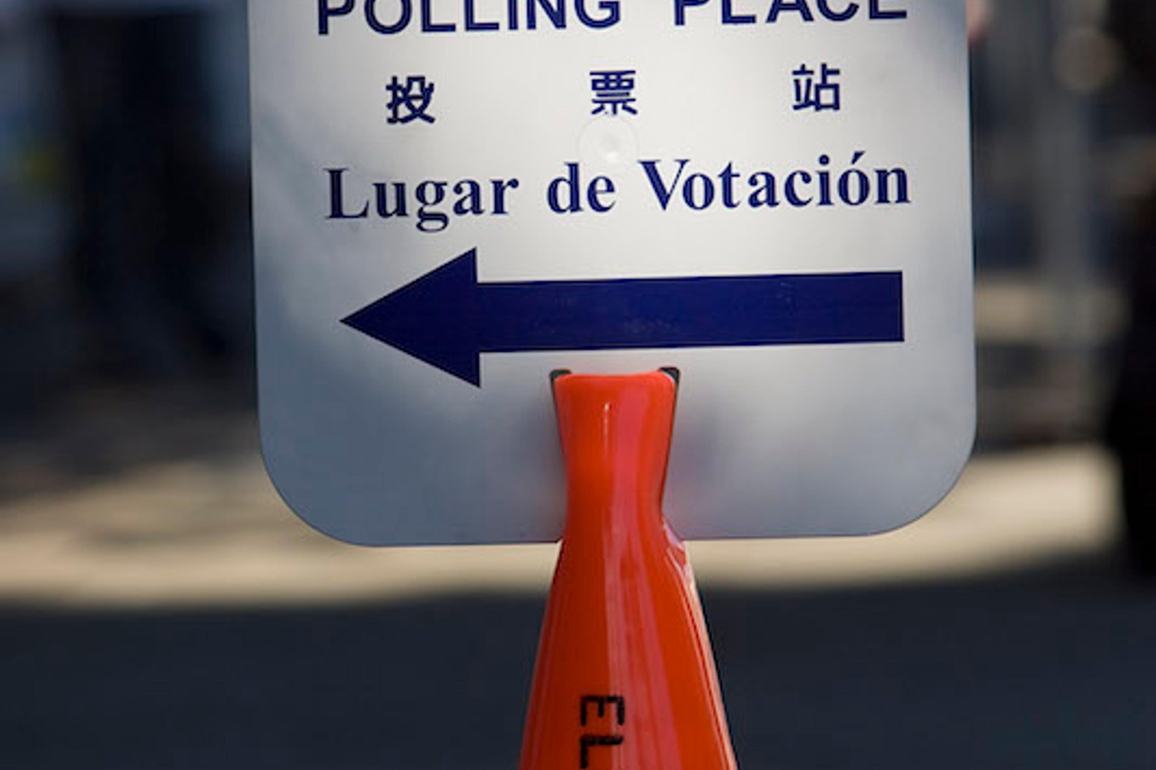 California Voters Participate In The State's Pivotal Primary