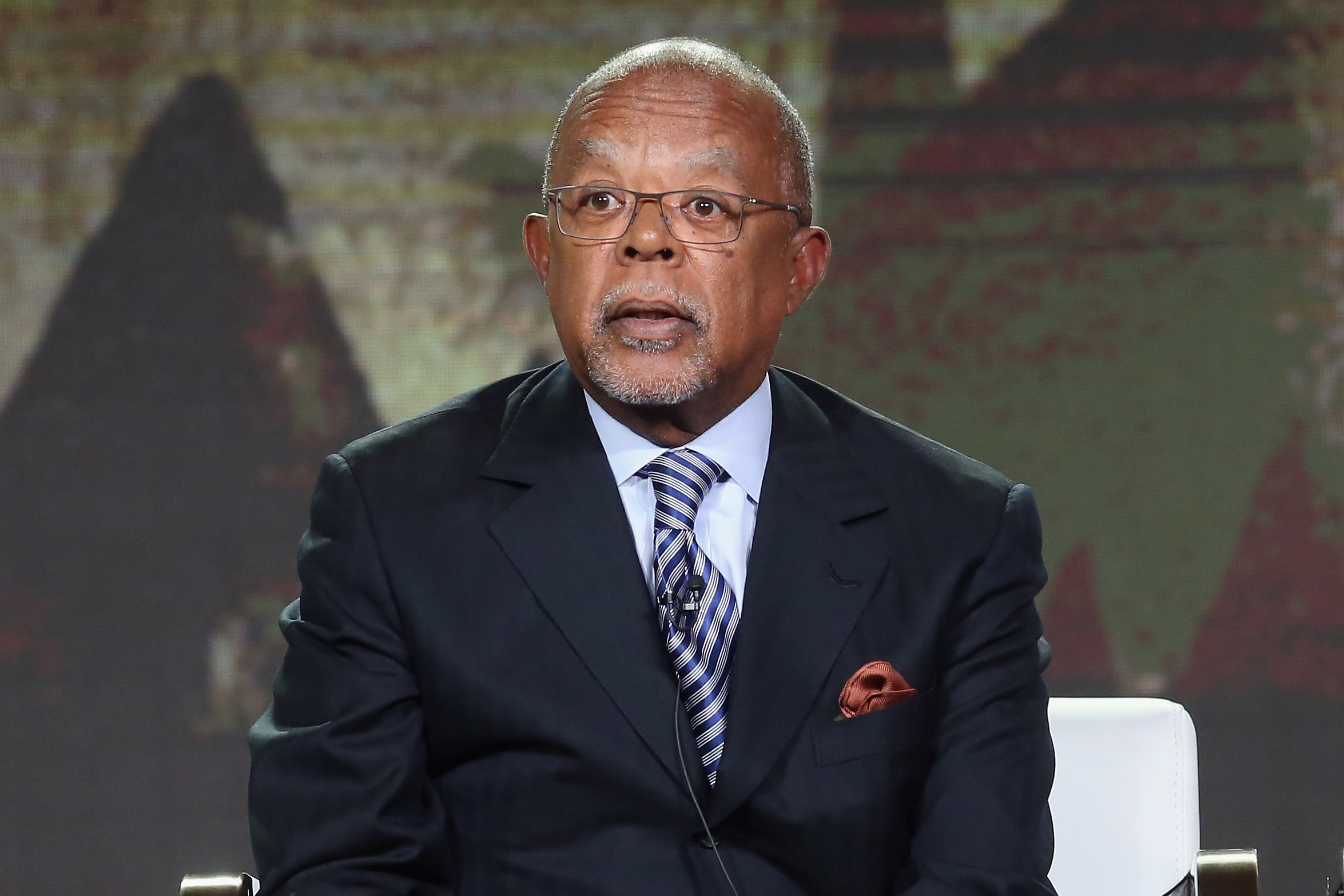 Henry Louis Gates, Jr. executive producer of 'Africa's Great Civilizations' speaks onstage during the PBS portion of the 2017 Winter Television Critics Association Press Tour at Langham Hotel on Jan. 15, 2017, in Pasadena, California.