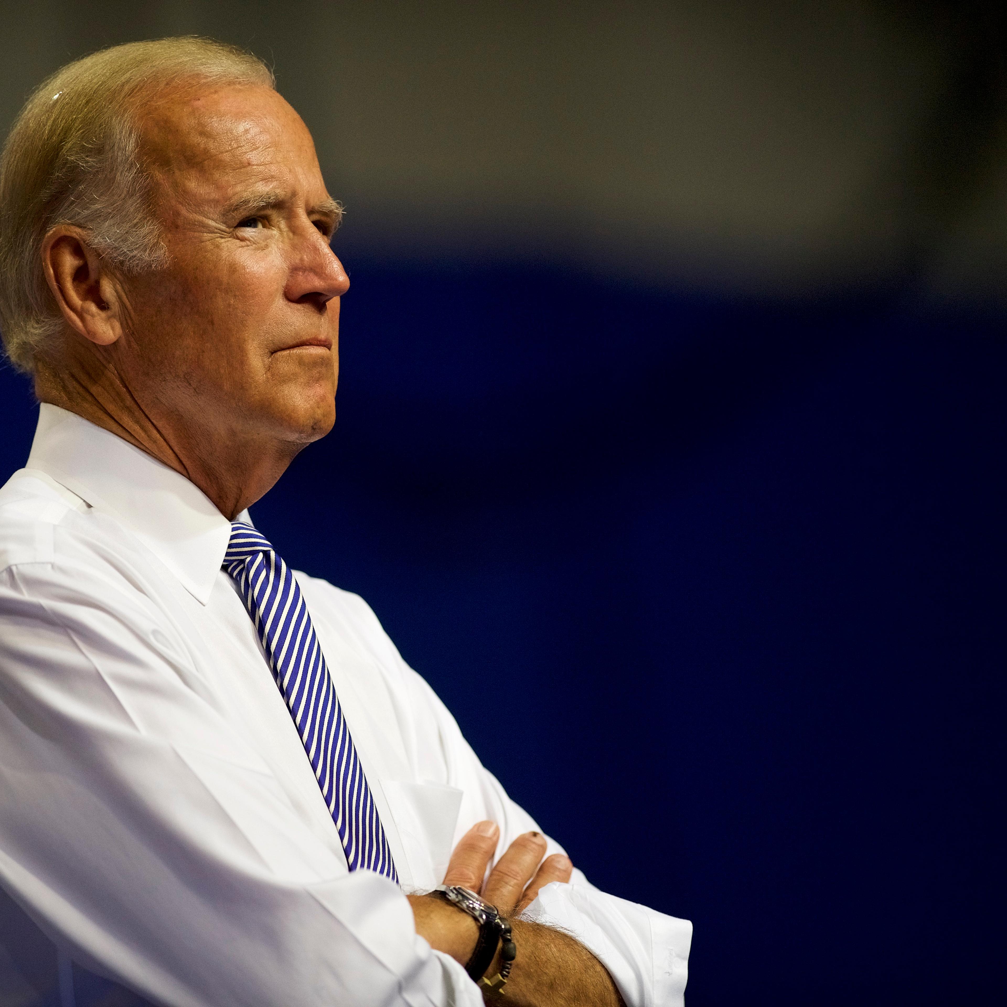 US US Vice President Joe Biden Campaigns With Democratic Presidential nominee Hillary Clinton in Scranton, PA