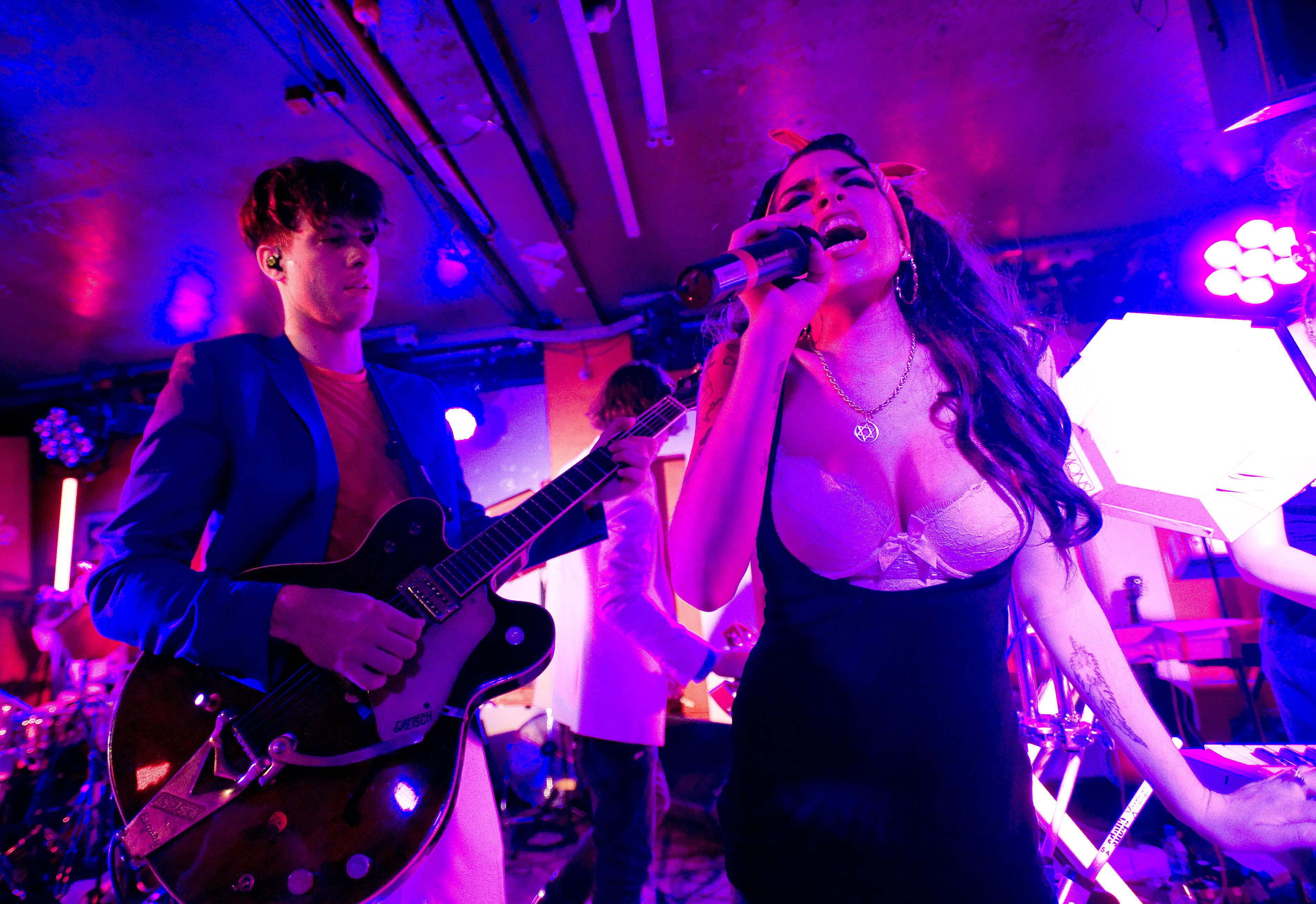 Mark Ronson Performs At The 100 Club