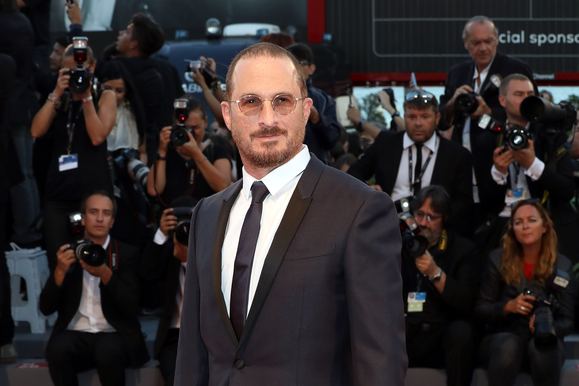 Darren Aronofsky walks the red carpet ahead of the 'Mother!' screening during the 74th Venice Film Festival at Sala Grande on Sept. 5, 2017 in Venice.