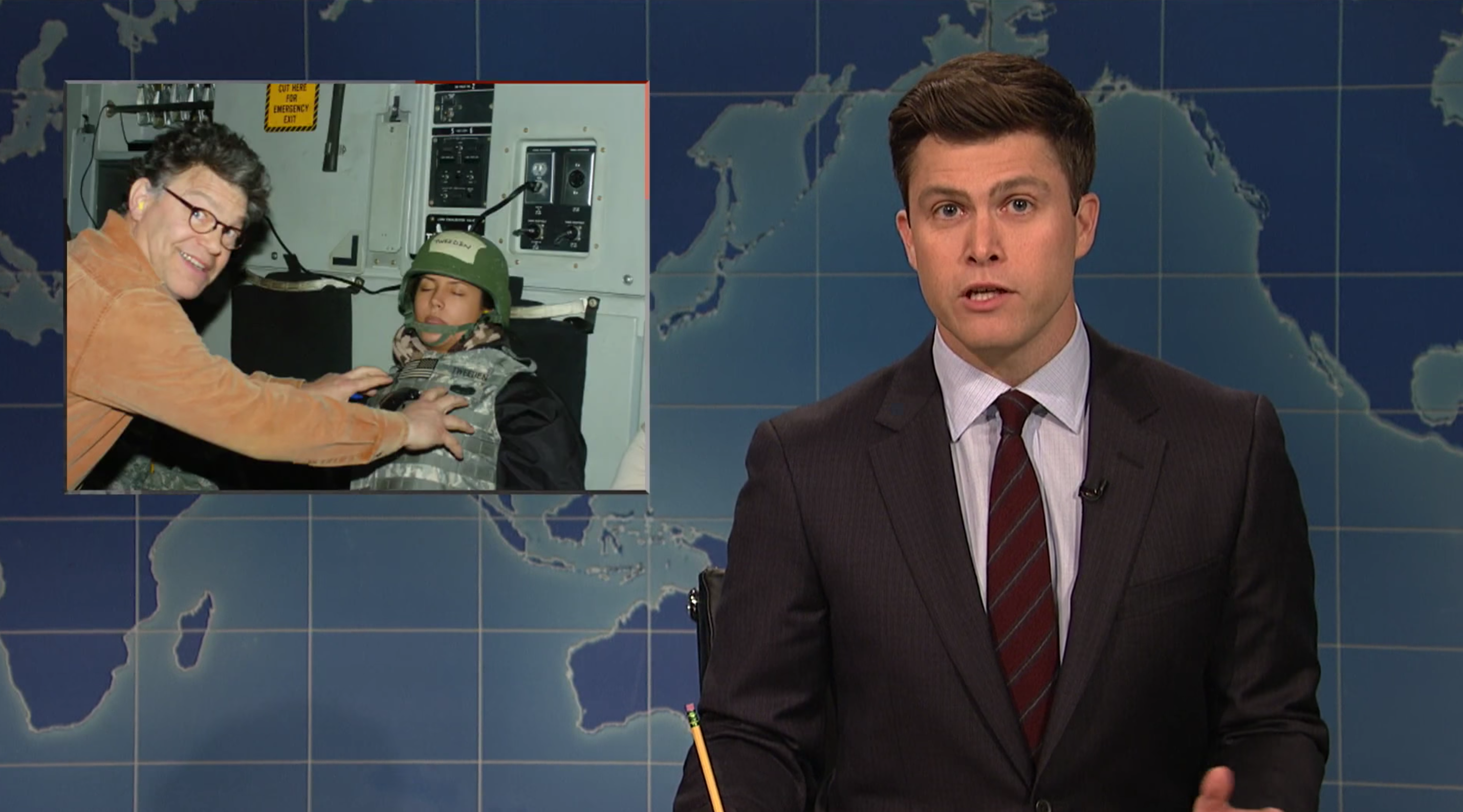 Colin Jost on "Saturday Night Live"