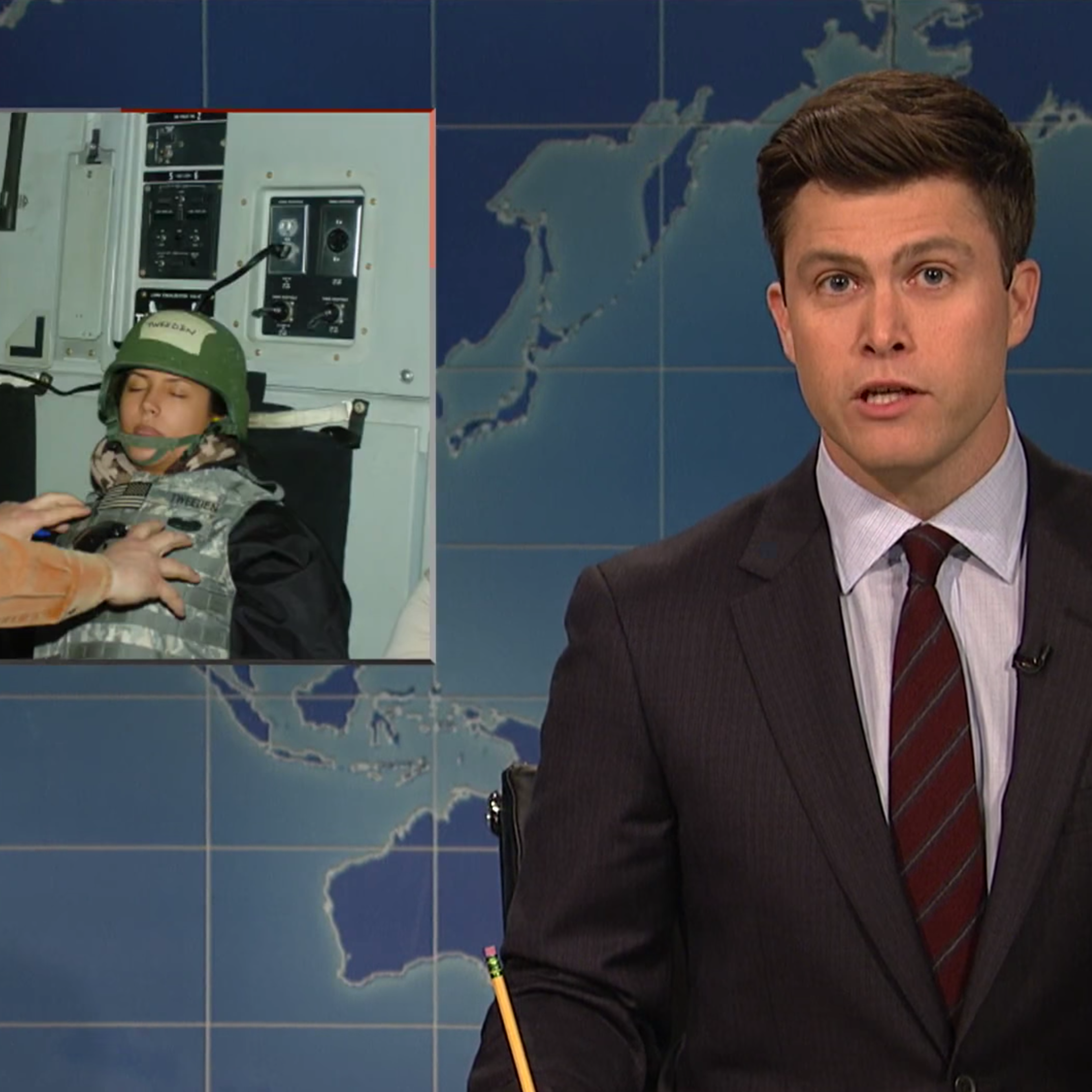 Colin Jost on "Saturday Night Live"