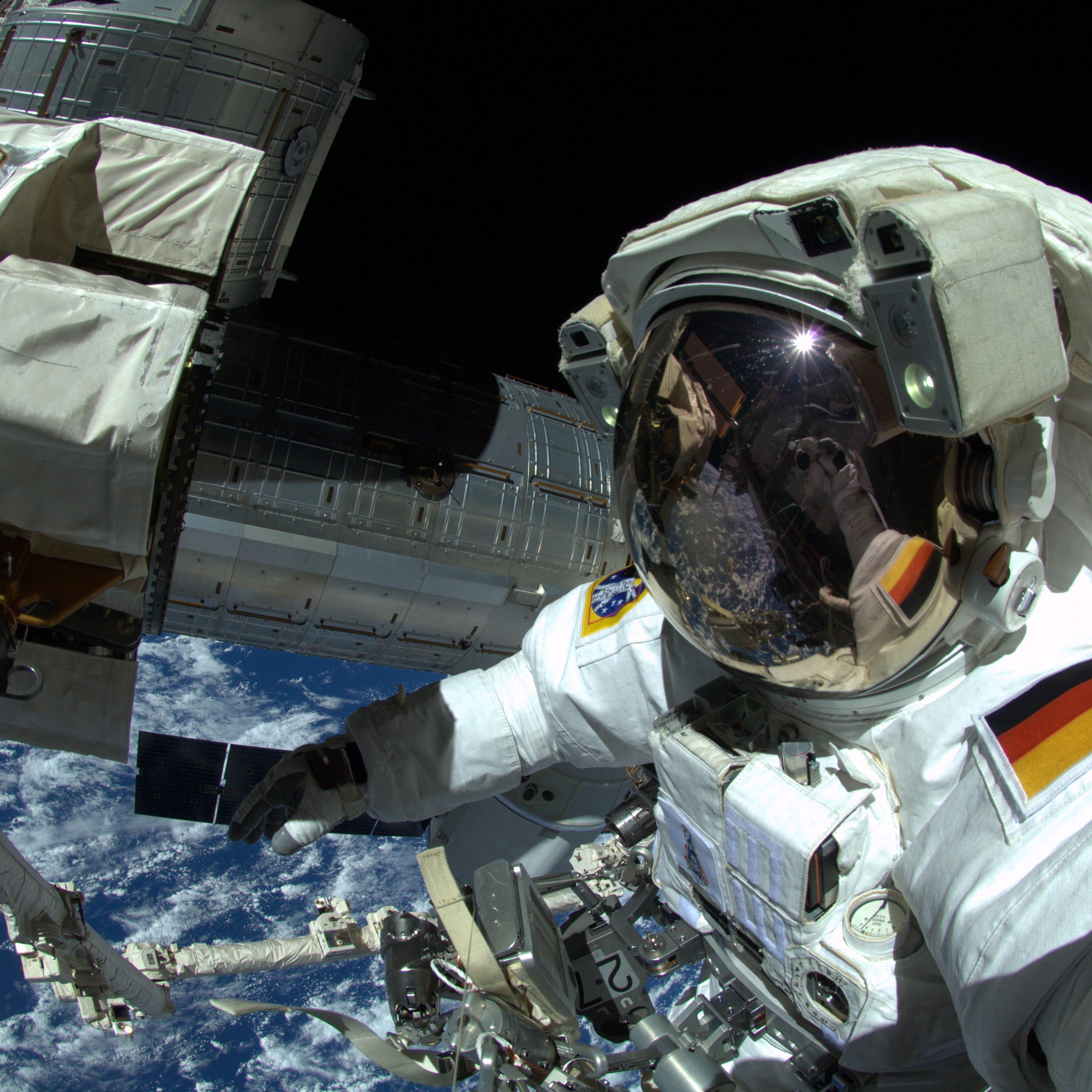 German Astronaut Alexander Gerst Aboard The International Space Station