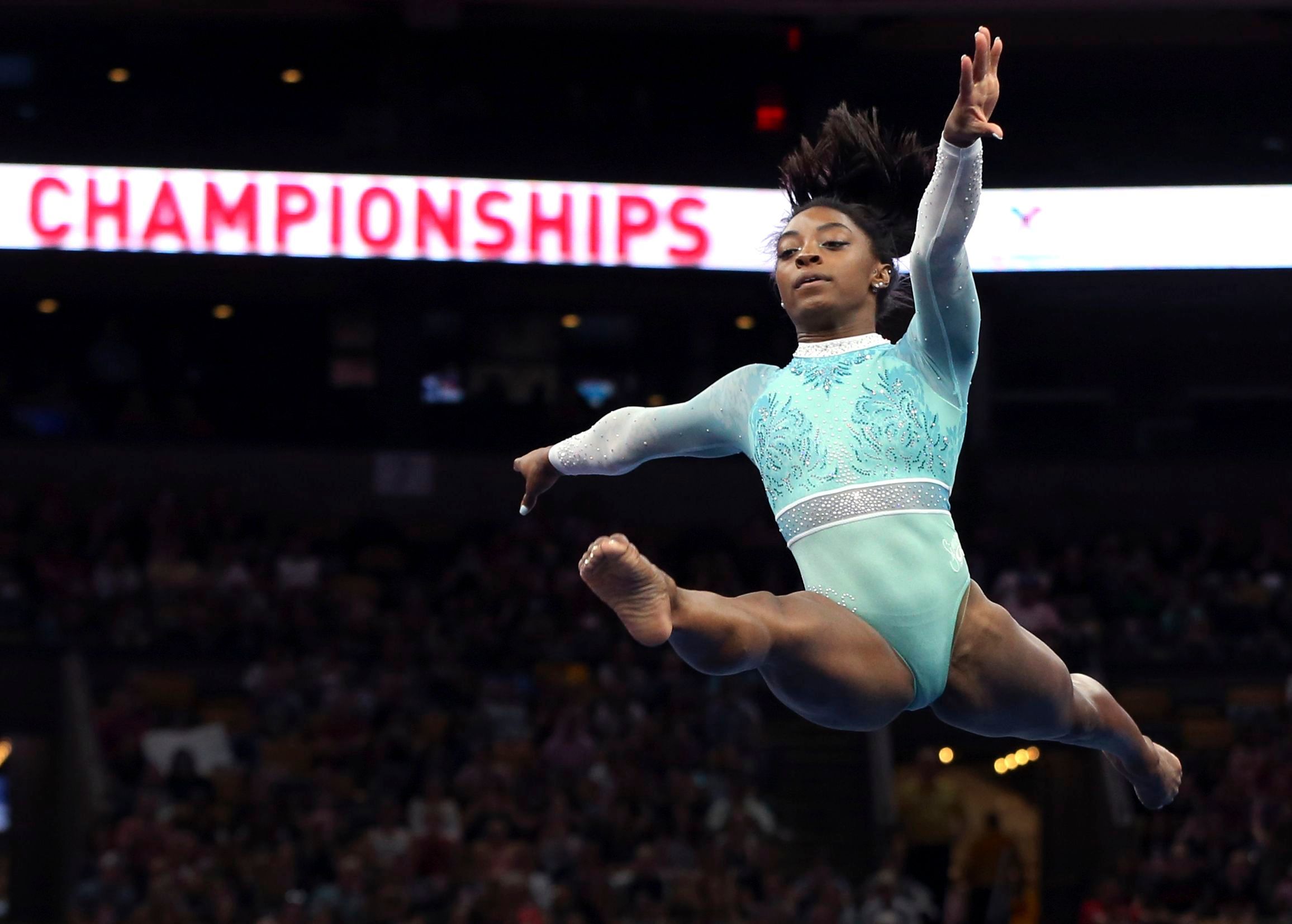 US Championships Gymnastics, Boston, USA - 19 Aug 2018