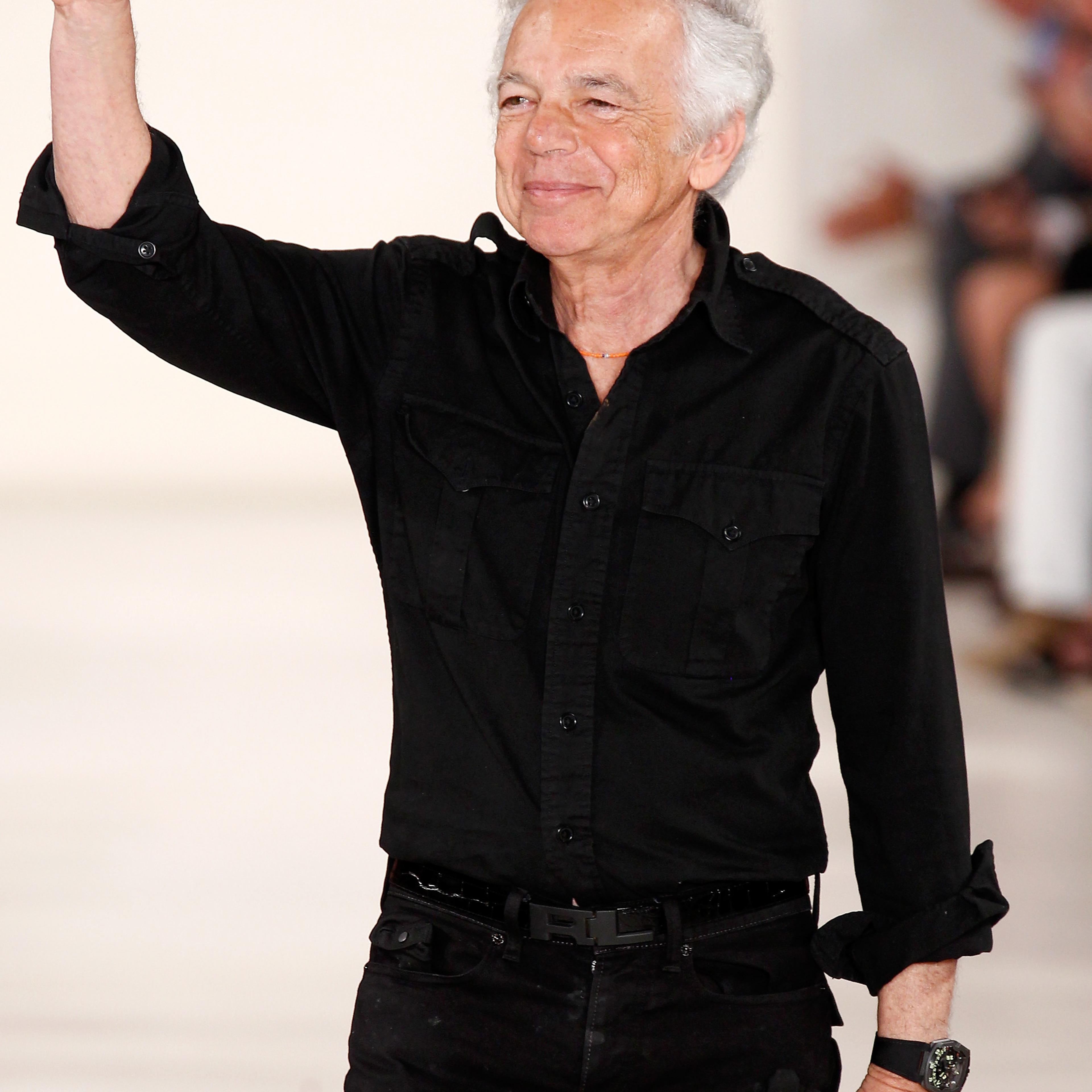 Ralph Lauren at the Ralph Lauren fashion show during Mercedes-Benz Fashion Week Spring 2015 in New York City on Sept. 11, 2014.